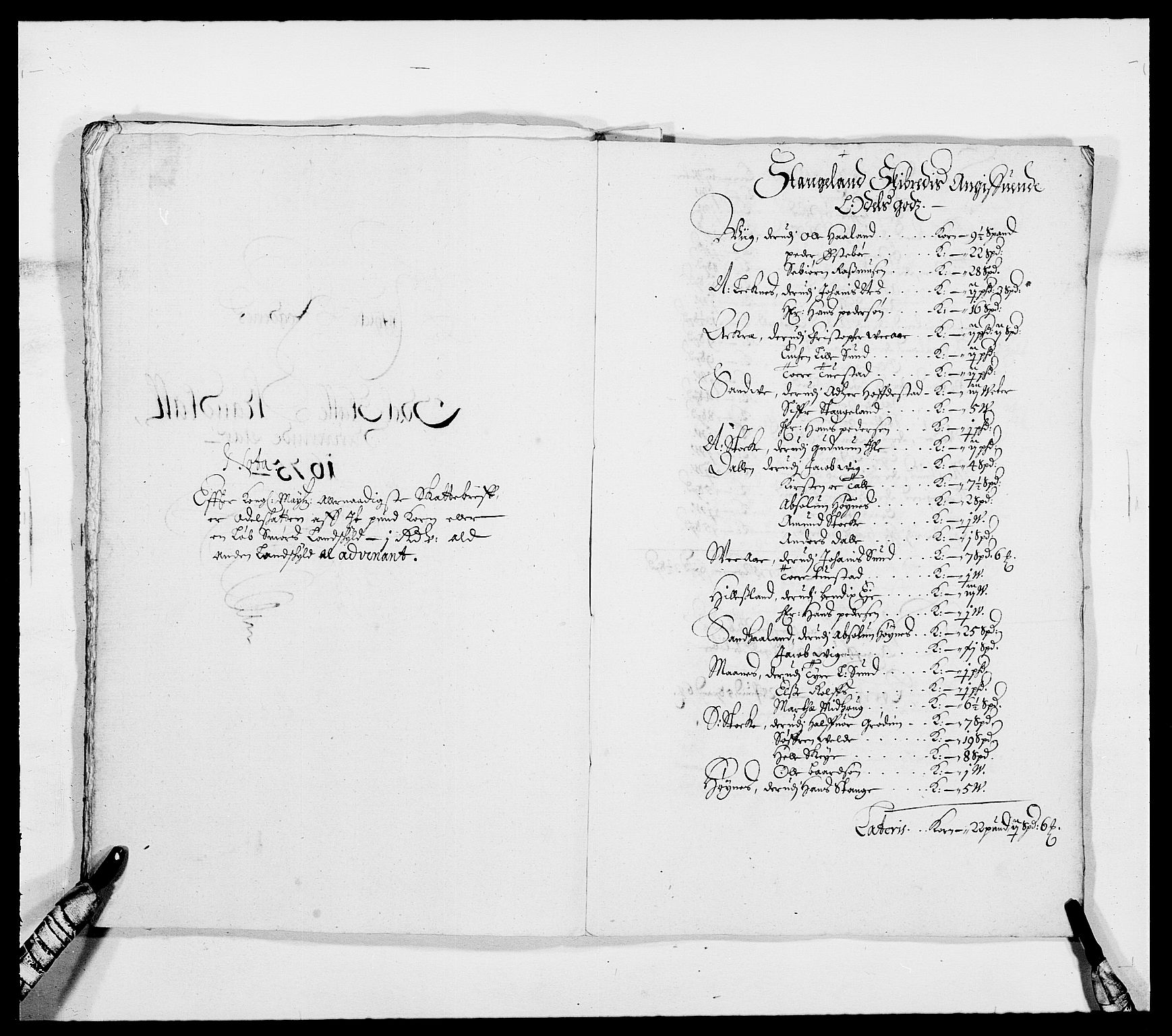 Rentekammeret inntil 1814, Reviderte regnskaper, Fogderegnskap, AV/RA-EA-4092/R47/L2845: Fogderegnskap Ryfylke, 1674-1675, s. 299