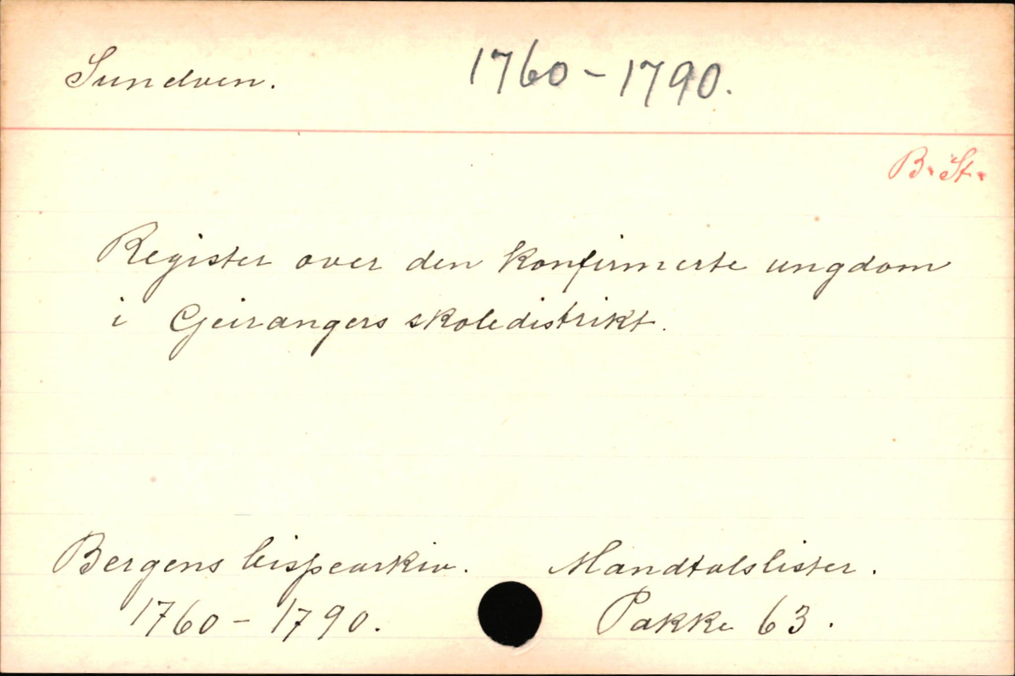 Haugen, Johannes - lærer, SAB/SAB/PA-0036/01/L0001: Om klokkere og lærere, 1521-1904, s. 10885