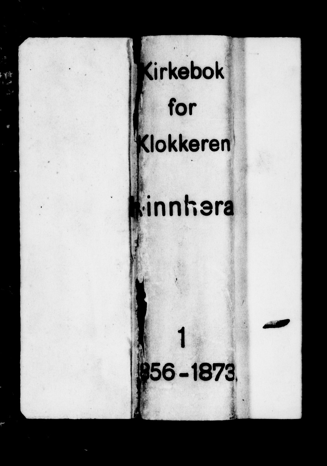 Kvinnherad sokneprestembete, SAB/A-76401/H/Hab: Klokkerbok nr. A 1, 1856-1873