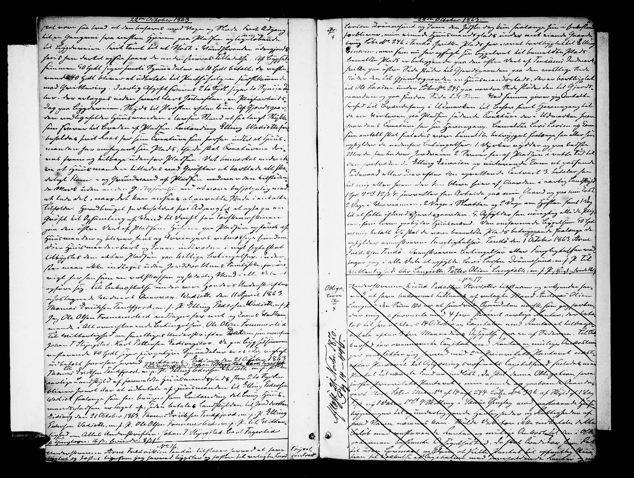 Nordre Sunnmøre sorenskriveri, SAT/A-0006/1/2/2C/2Ca/L0010: Pantebok nr. 13, 1863-1867, s. 2