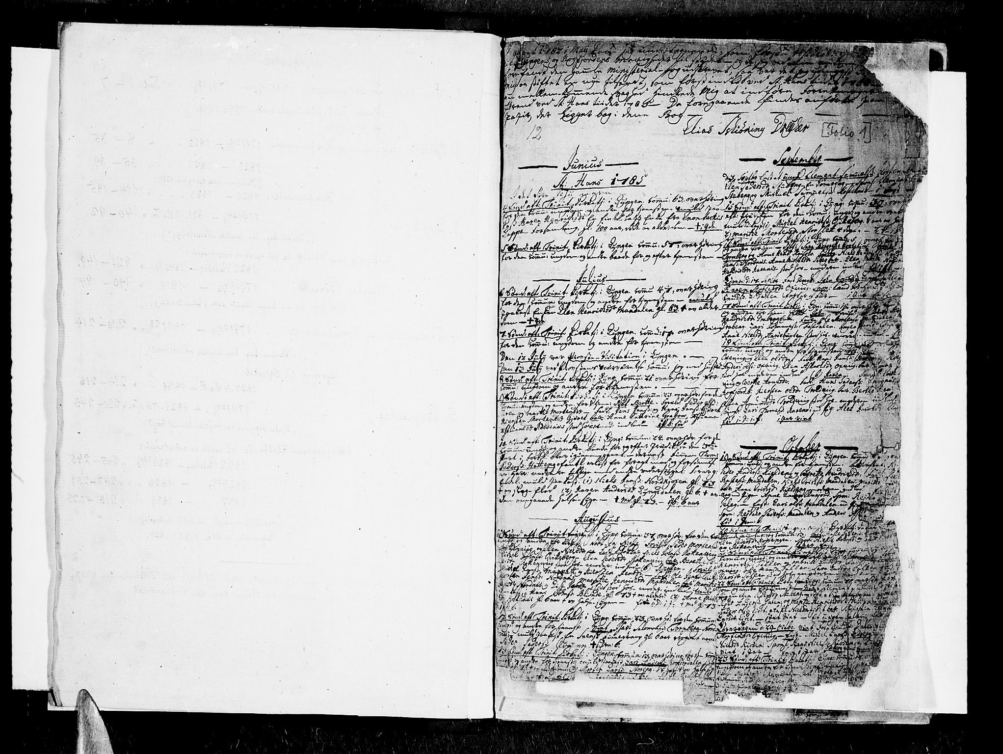 Lyngen sokneprestembete, AV/SATØ-S-1289/H/He/Hea/L0002kirke: Ministerialbok nr. 2, 1785-1840, s. 1