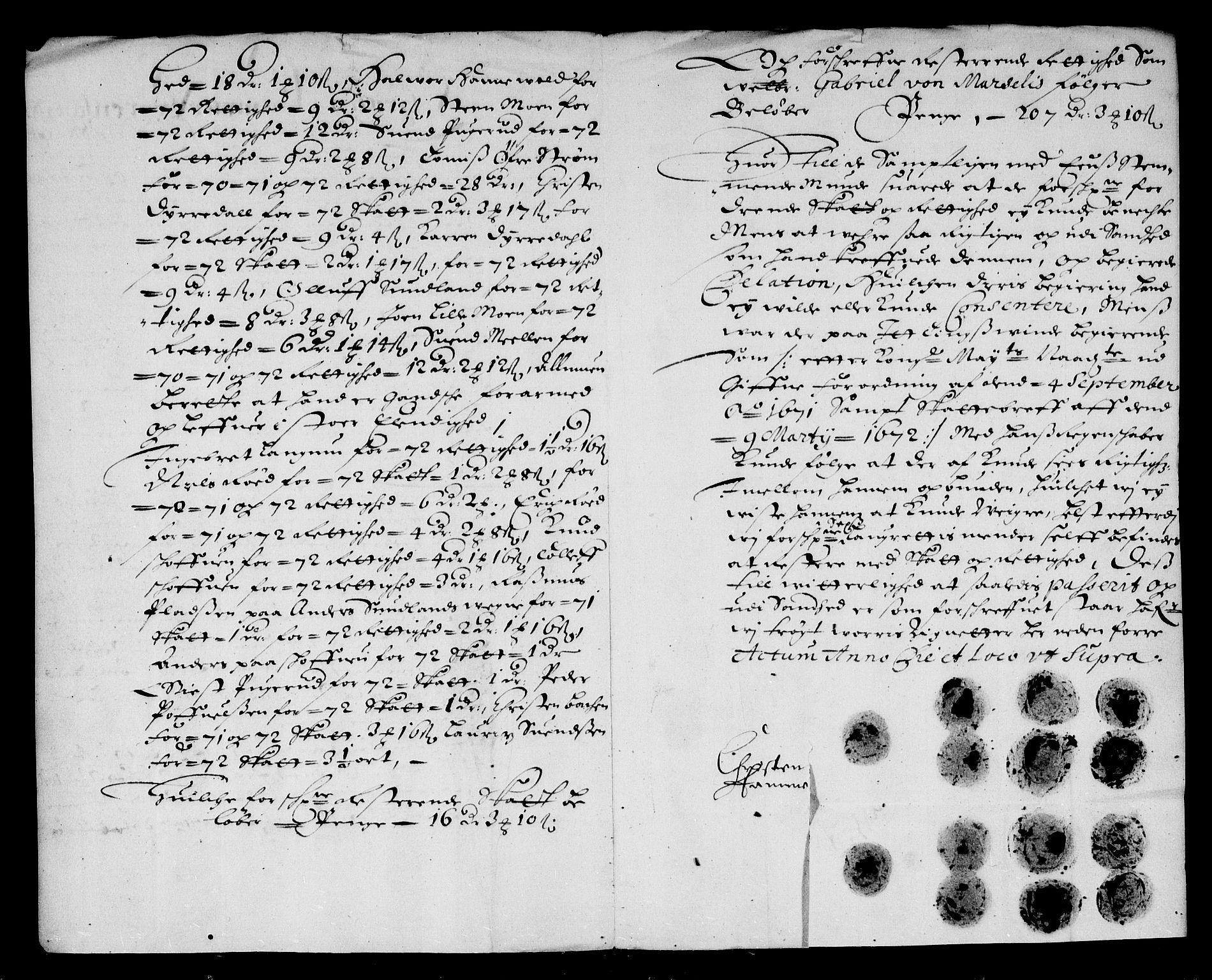 Rentekammeret inntil 1814, Reviderte regnskaper, Stiftamtstueregnskaper, Landkommissariatet på Akershus og Akershus stiftamt, AV/RA-EA-5869/R/Rb/L0083: Akershus stiftamt, 1672