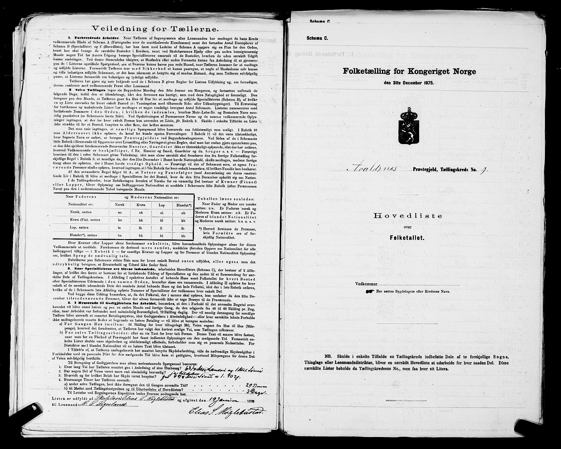 SAST, Folketelling 1875 for 1147L Avaldsnes prestegjeld, Avaldsnes sokn og Kopervik landsokn, 1875, s. 33