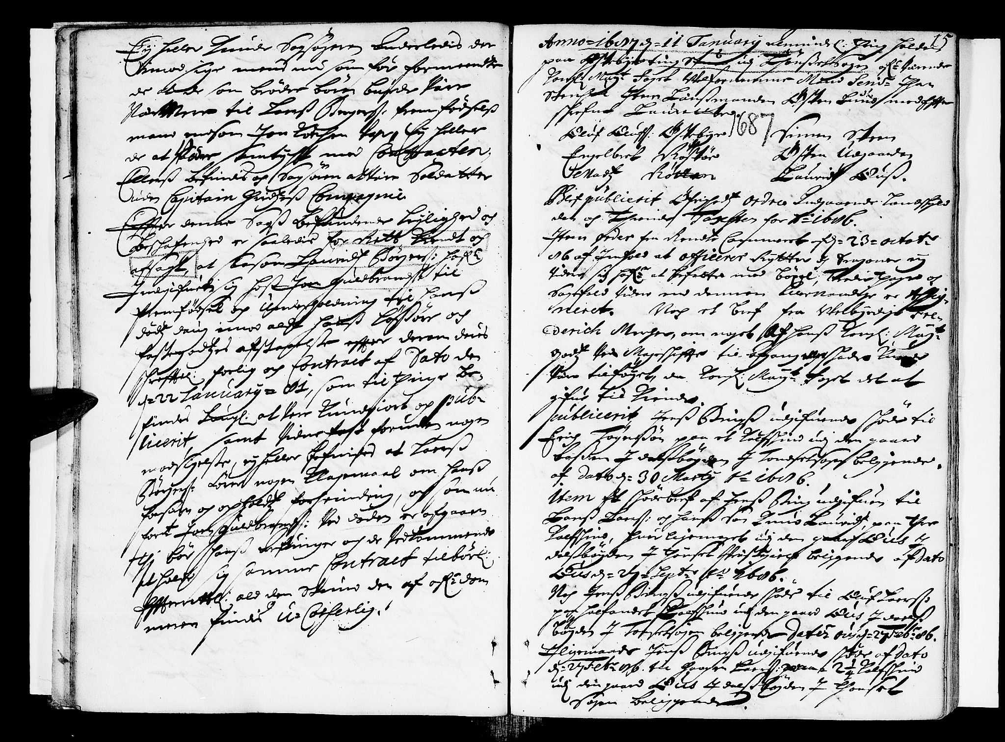 Solør og Østerdalen sorenskriveri, AV/SAH-TING-024/G/Gb/L0026: Tingbok, 1686-1687, s. 14b-15a