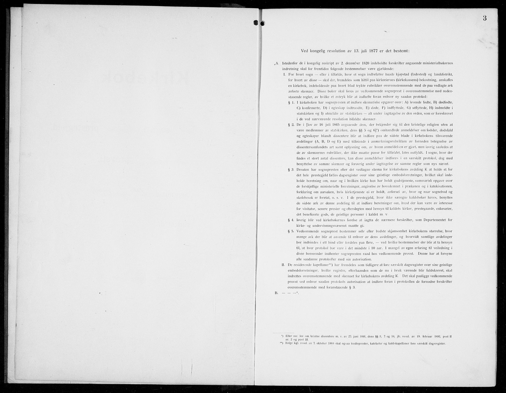 Manger sokneprestembete, SAB/A-76801/H/Hab: Klokkerbok nr. D  4, 1910-1935, s. 3