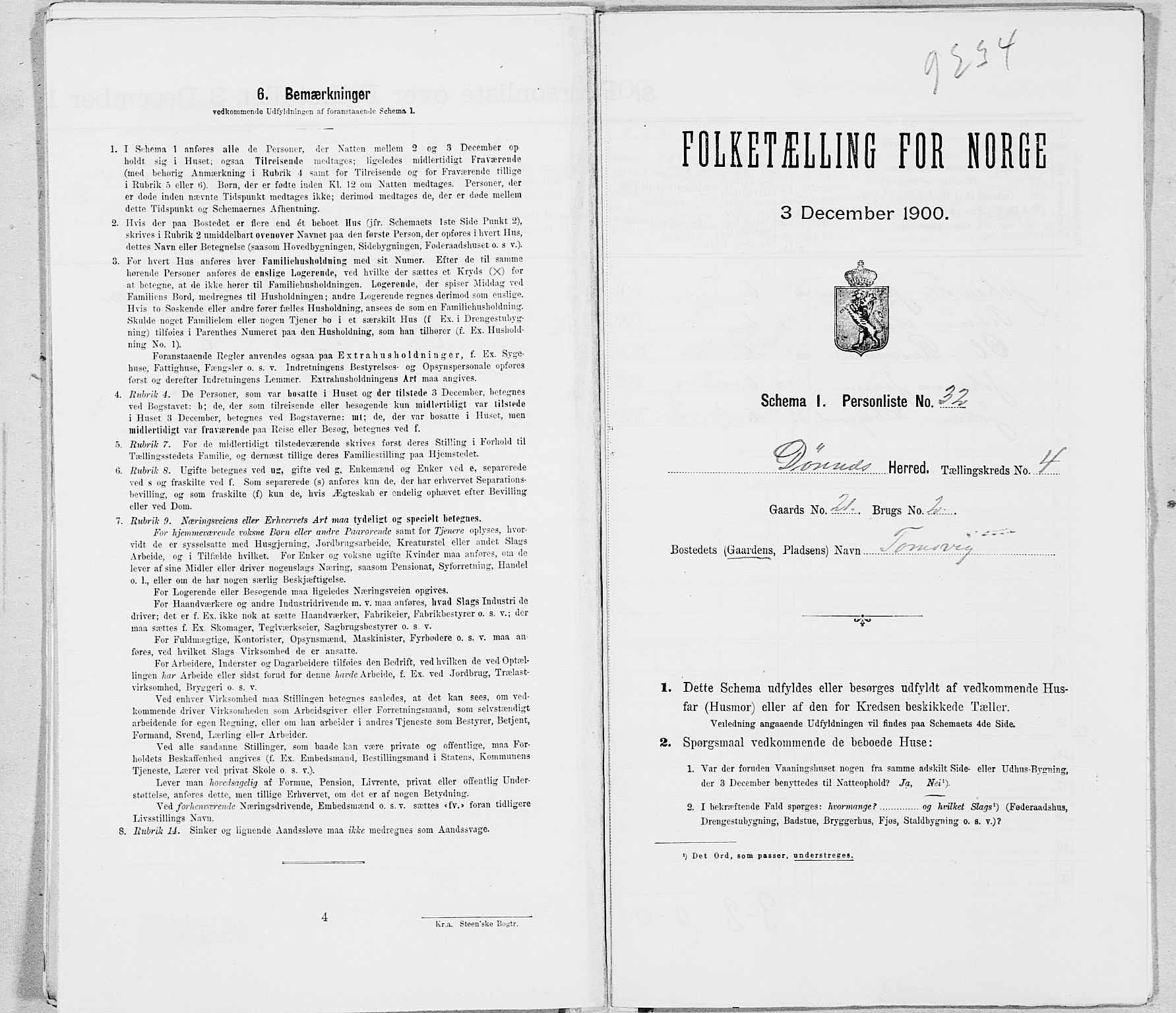 SAT, Folketelling 1900 for 1827 Dønnes herred, 1900, s. 635