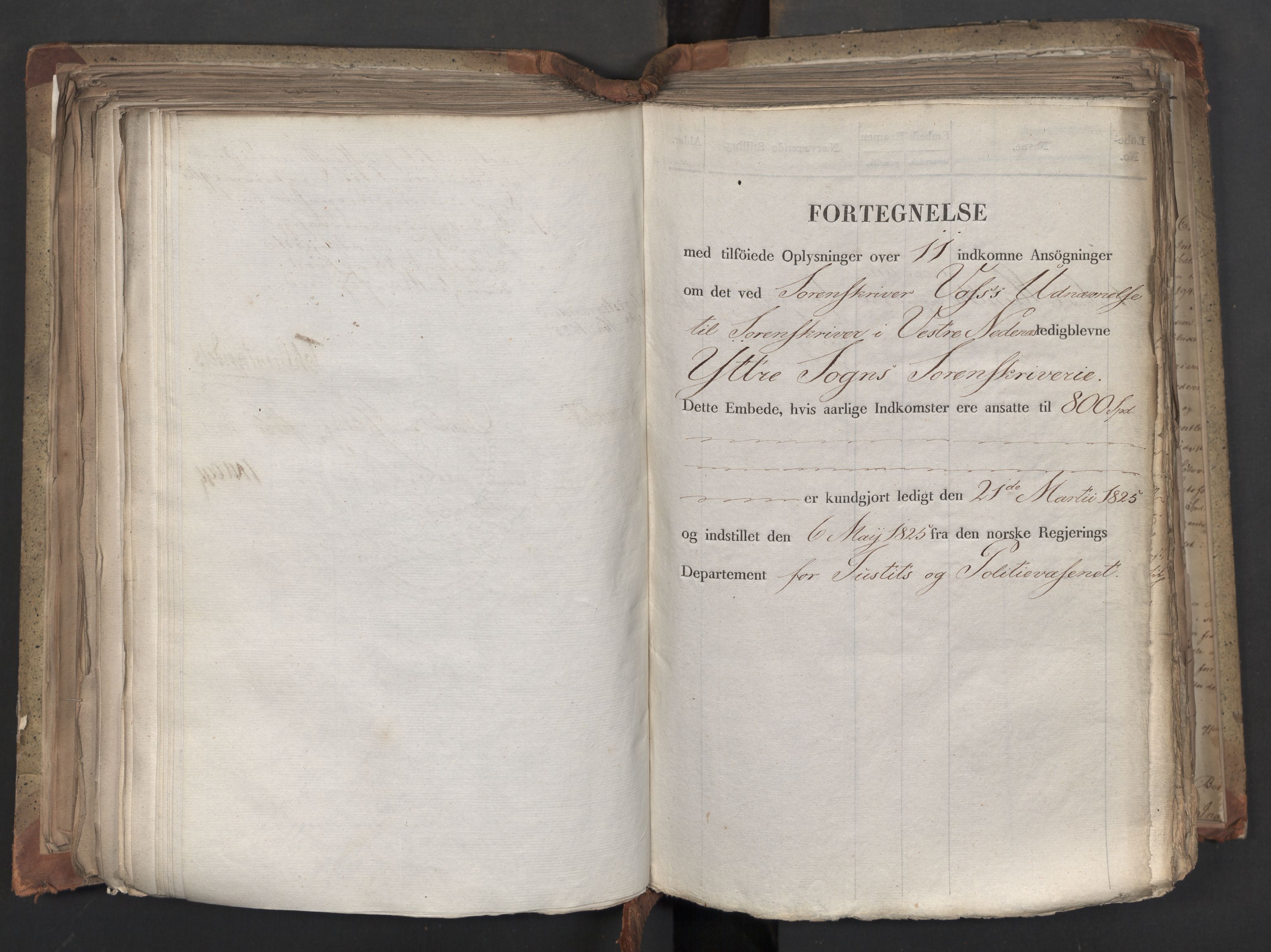 Statsrådsavdelingen i Stockholm, AV/RA-S-1003/D/Da/L0042: Regjeringsinnstillinger nr. 2467-2705, 1825, s. 314