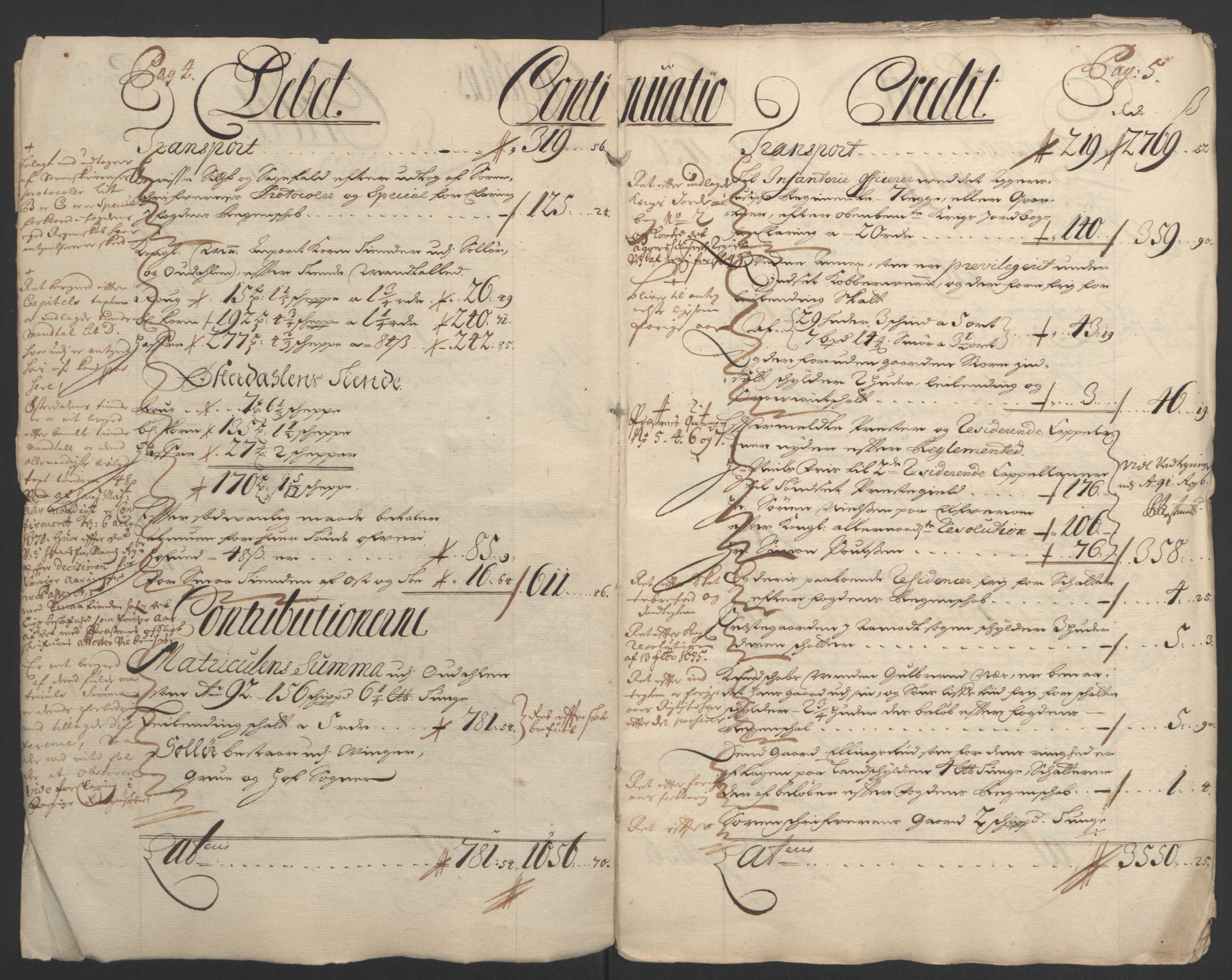 Rentekammeret inntil 1814, Reviderte regnskaper, Fogderegnskap, RA/EA-4092/R13/L0831: Fogderegnskap Solør, Odal og Østerdal, 1693, s. 6