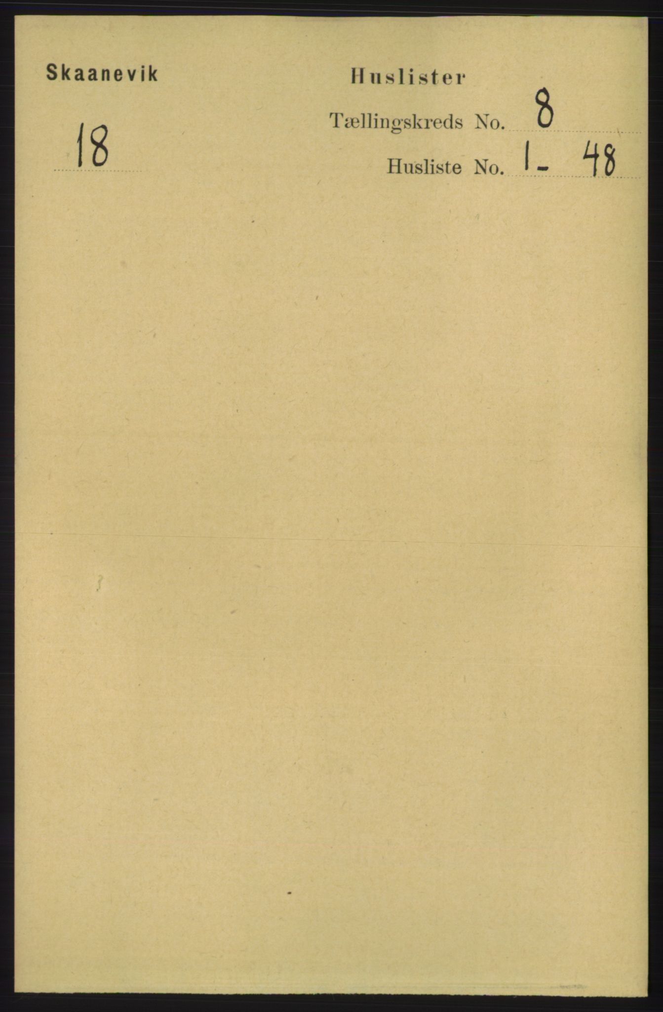 RA, Folketelling 1891 for 1212 Skånevik herred, 1891, s. 2130