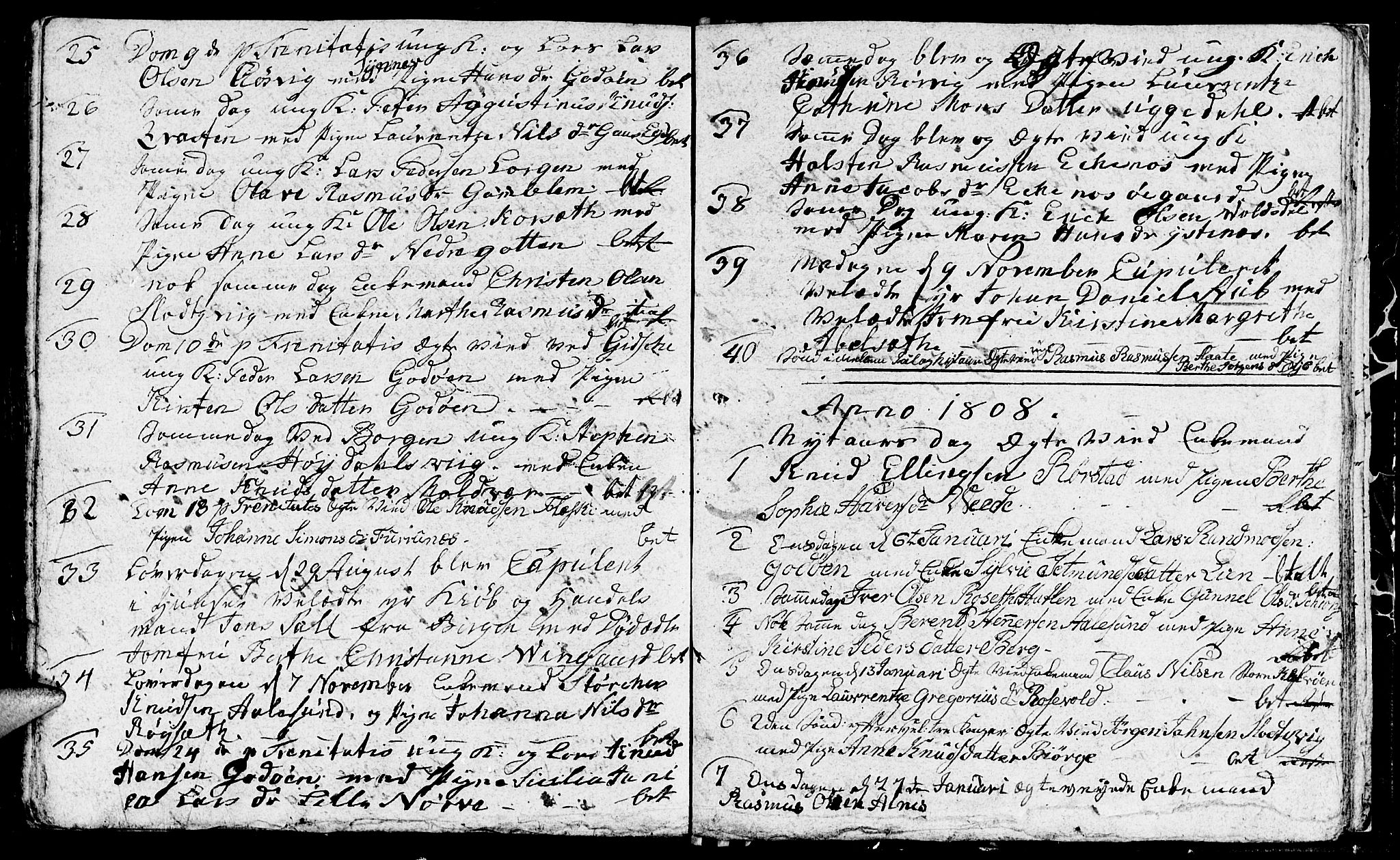 Ministerialprotokoller, klokkerbøker og fødselsregistre - Møre og Romsdal, AV/SAT-A-1454/528/L0422: Klokkerbok nr. 528C03, 1801-1825