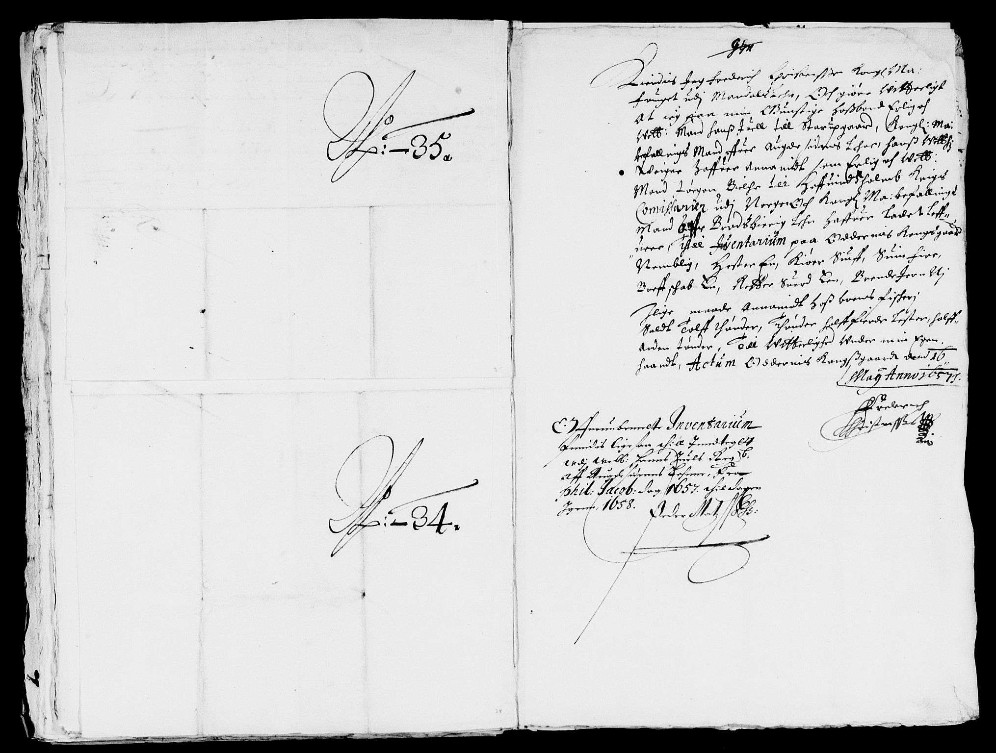 Rentekammeret inntil 1814, Reviderte regnskaper, Lensregnskaper, AV/RA-EA-5023/R/Rb/Rbq/L0044: Nedenes len. Mandals len. Råbyggelag., 1655-1657
