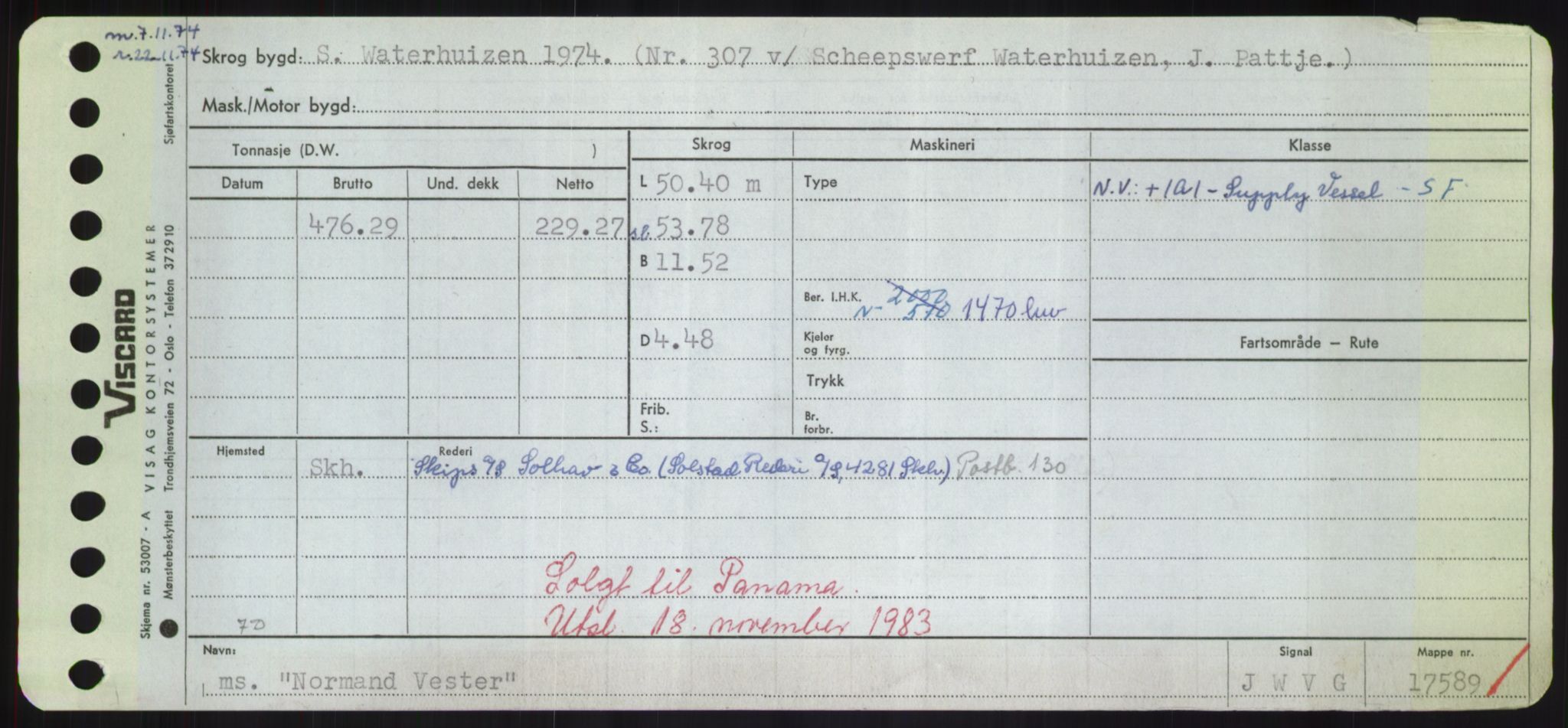 Sjøfartsdirektoratet med forløpere, Skipsmålingen, AV/RA-S-1627/H/Hd/L0027: Fartøy, Norhop-Nør, s. 65