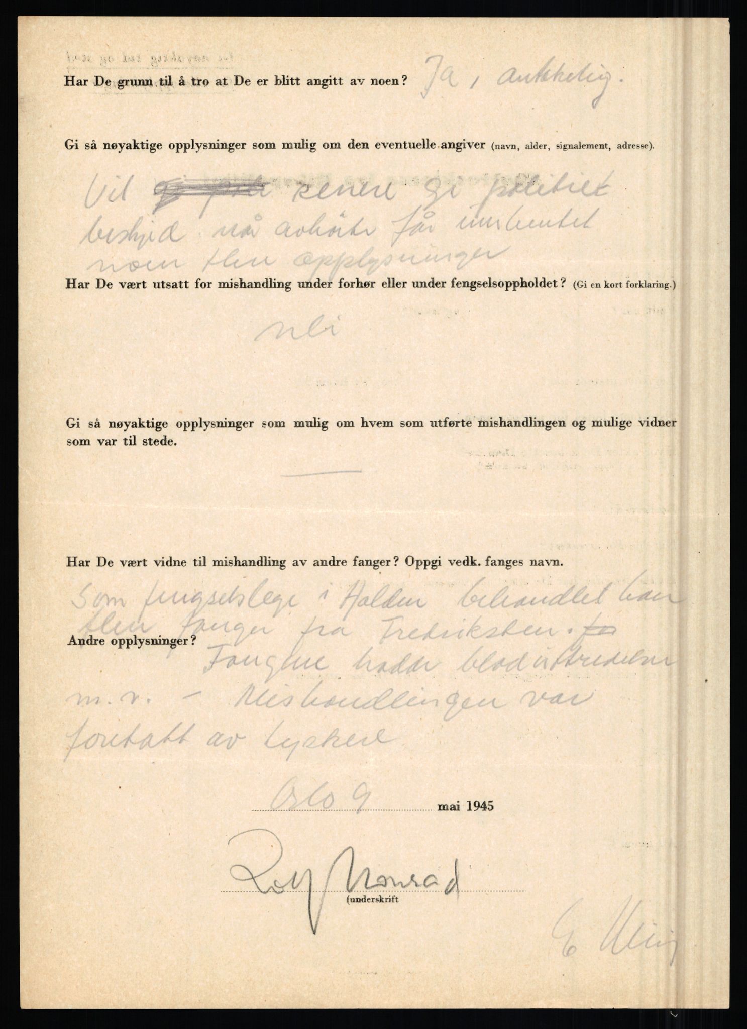 Rikspolitisjefen, AV/RA-S-1560/L/L0012: Mogensen, Øivind - Noraas, Lars, 1940-1945, s. 54