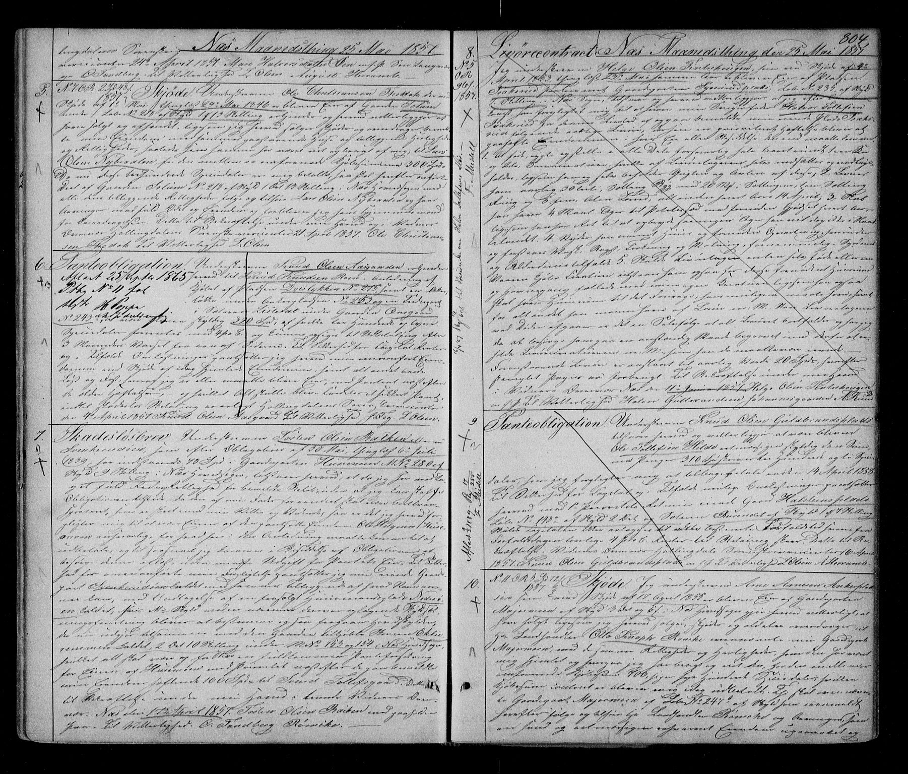 Hallingdal sorenskriveri, SAKO/A-121/G/Ga/L0008b: Pantebok nr. 8b, 1855-1857, s. 804