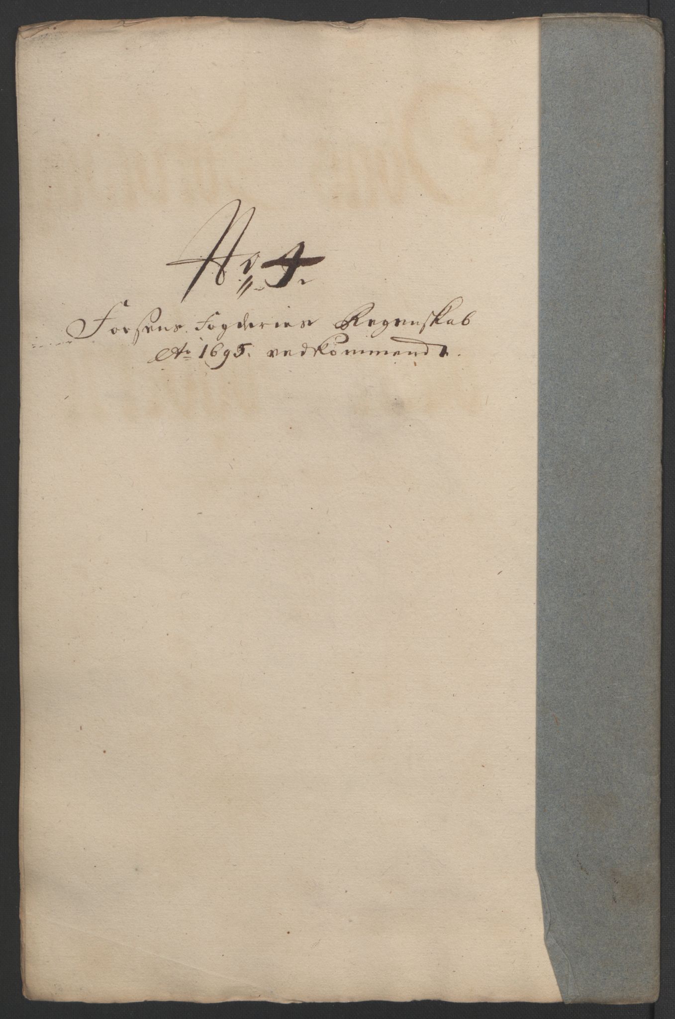 Rentekammeret inntil 1814, Reviderte regnskaper, Fogderegnskap, RA/EA-4092/R57/L3851: Fogderegnskap Fosen, 1695-1696, s. 84