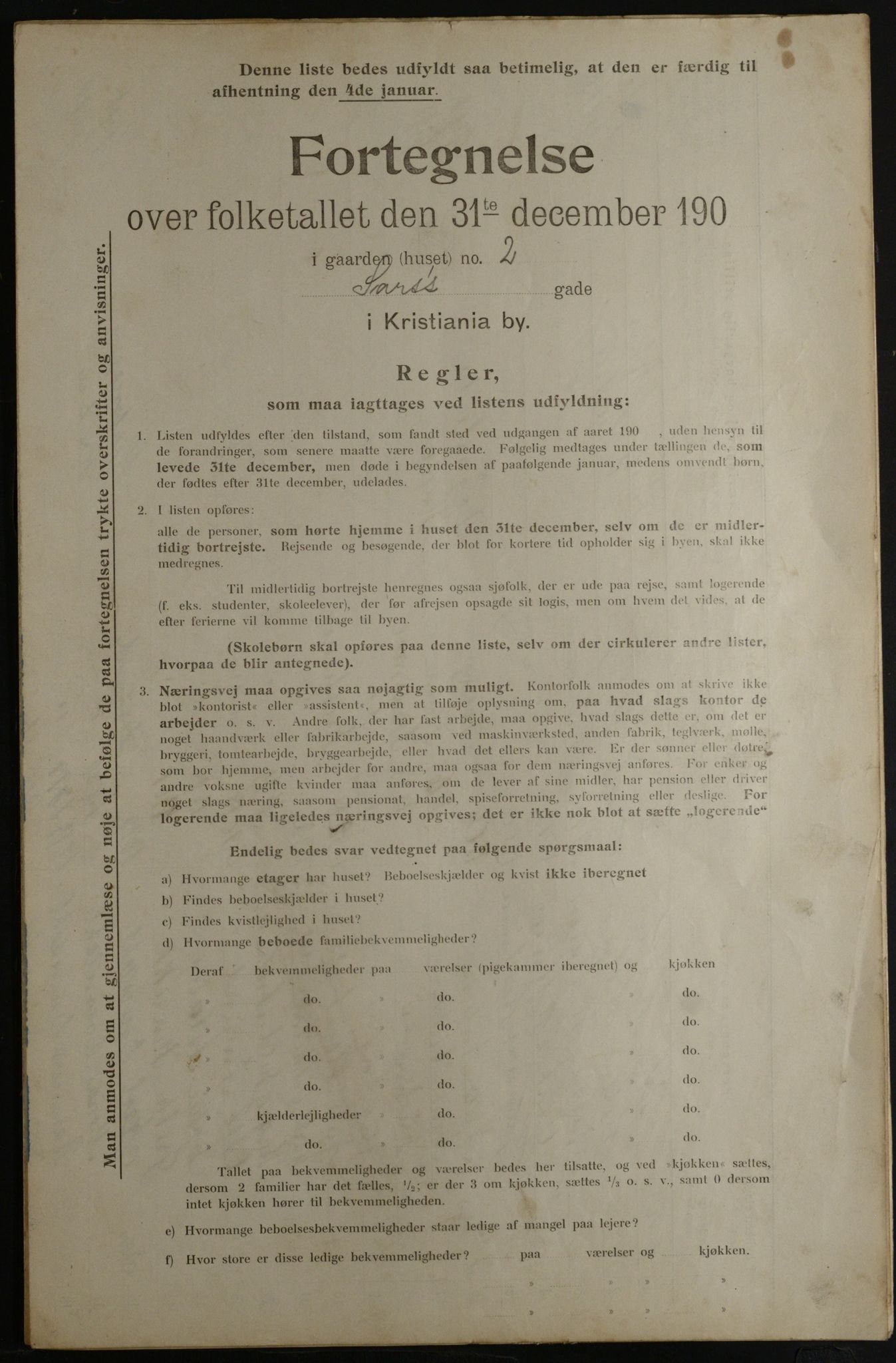 OBA, Kommunal folketelling 31.12.1901 for Kristiania kjøpstad, 1901, s. 13853