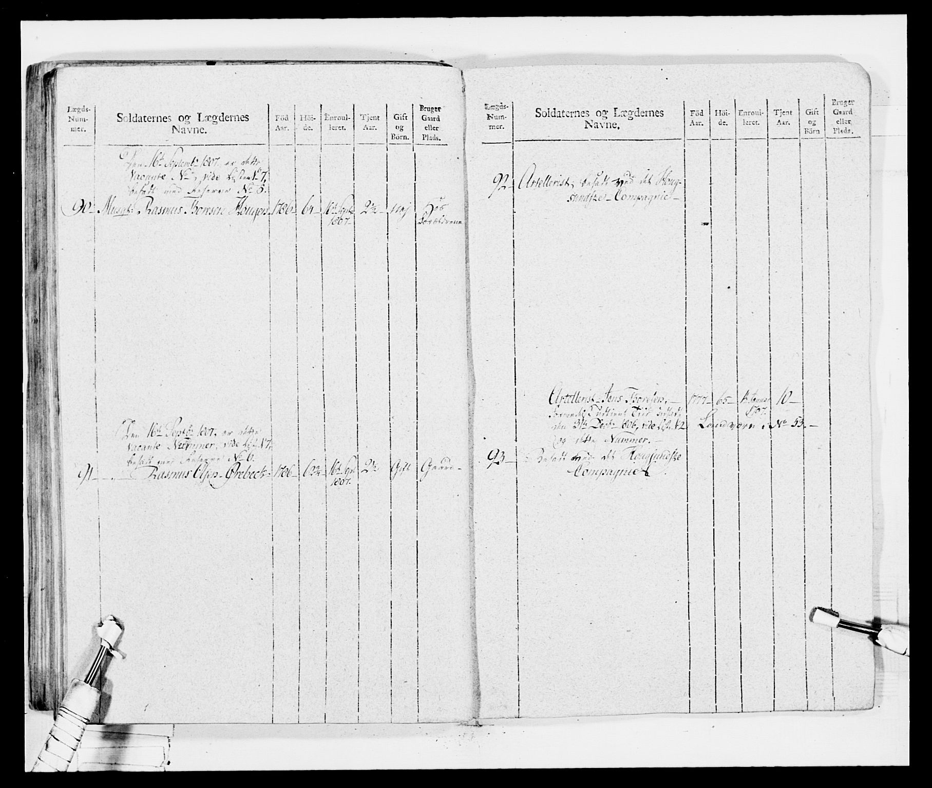 Generalitets- og kommissariatskollegiet, Det kongelige norske kommissariatskollegium, AV/RA-EA-5420/E/Eh/L0034: Nordafjelske gevorbne infanteriregiment, 1810, s. 199