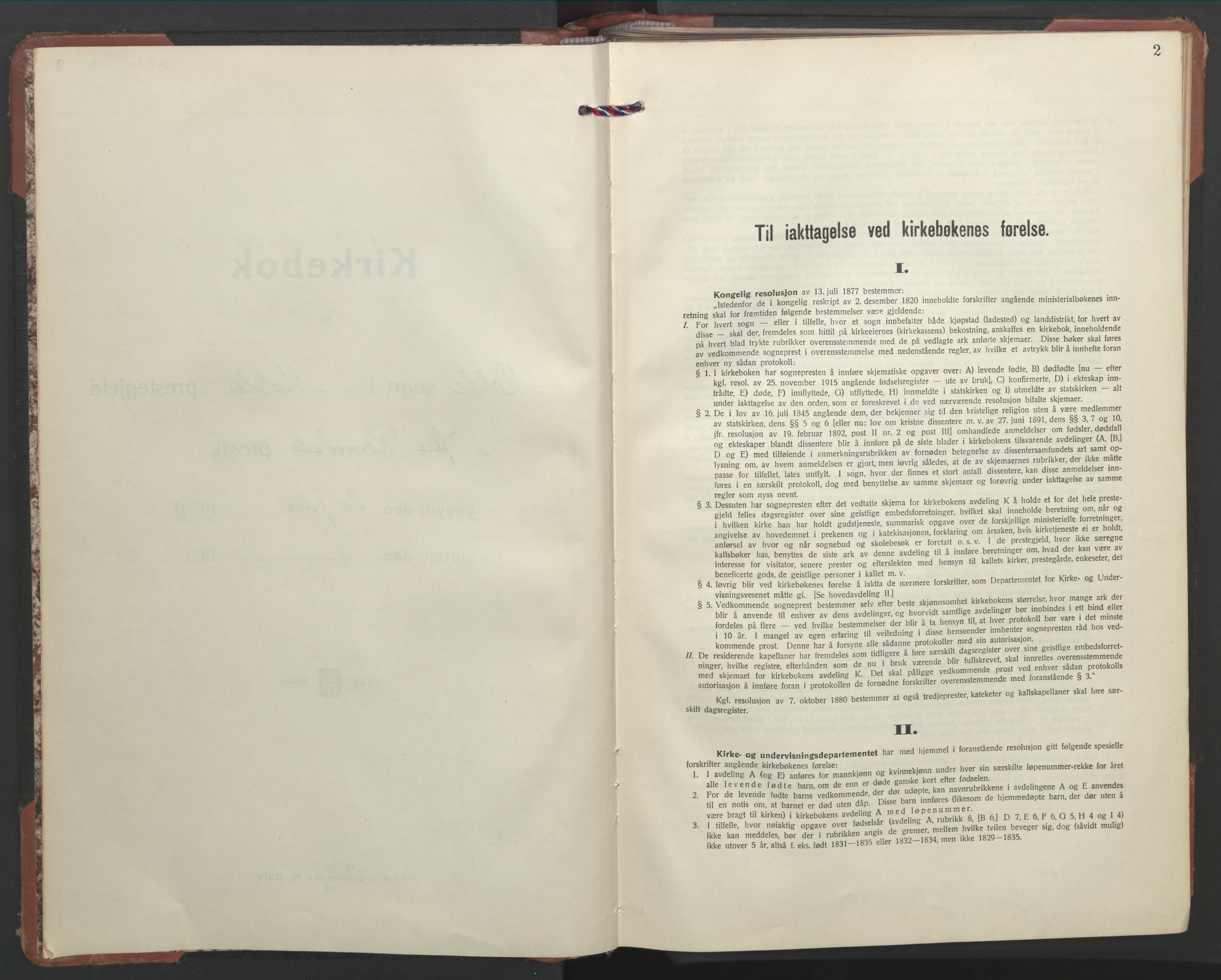 Ministerialprotokoller, klokkerbøker og fødselsregistre - Møre og Romsdal, AV/SAT-A-1454/558/L0705: Klokkerbok nr. 558C06, 1940-1953, s. 2