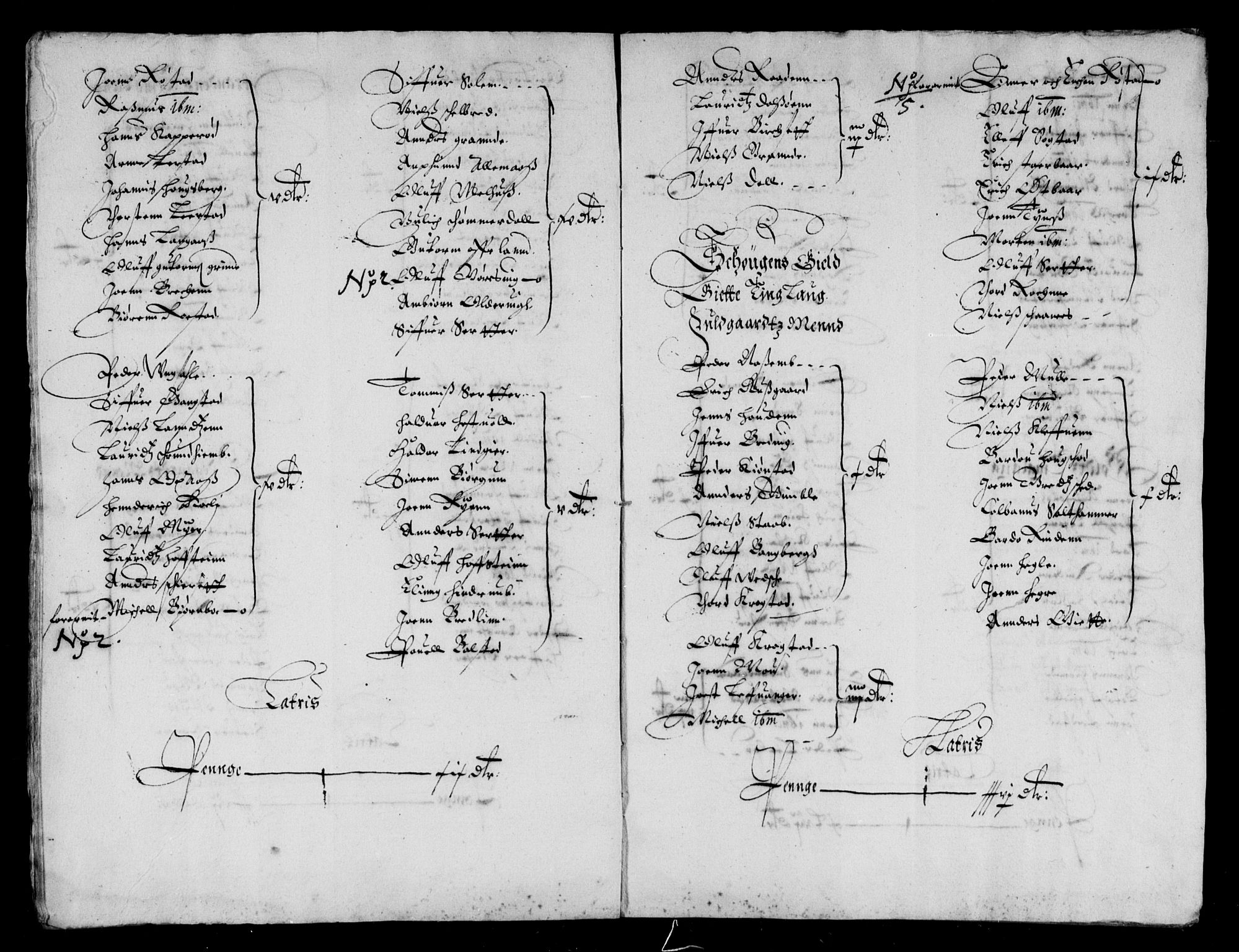 Rentekammeret inntil 1814, Reviderte regnskaper, Lensregnskaper, AV/RA-EA-5023/R/Rb/Rbw/L0078: Trondheim len, 1643-1644