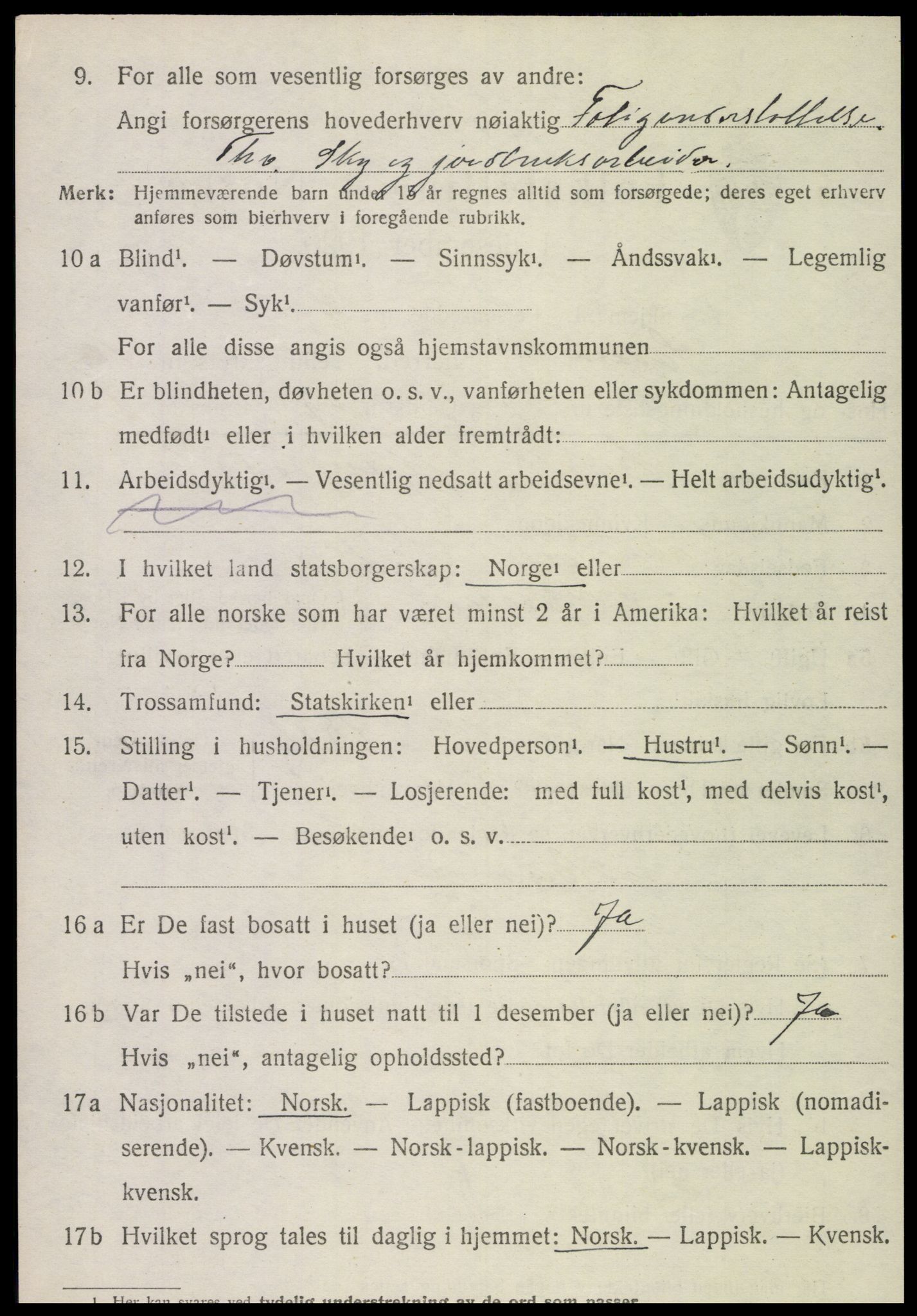 SAT, Folketelling 1920 for 1736 Snåsa herred, 1920, s. 4905