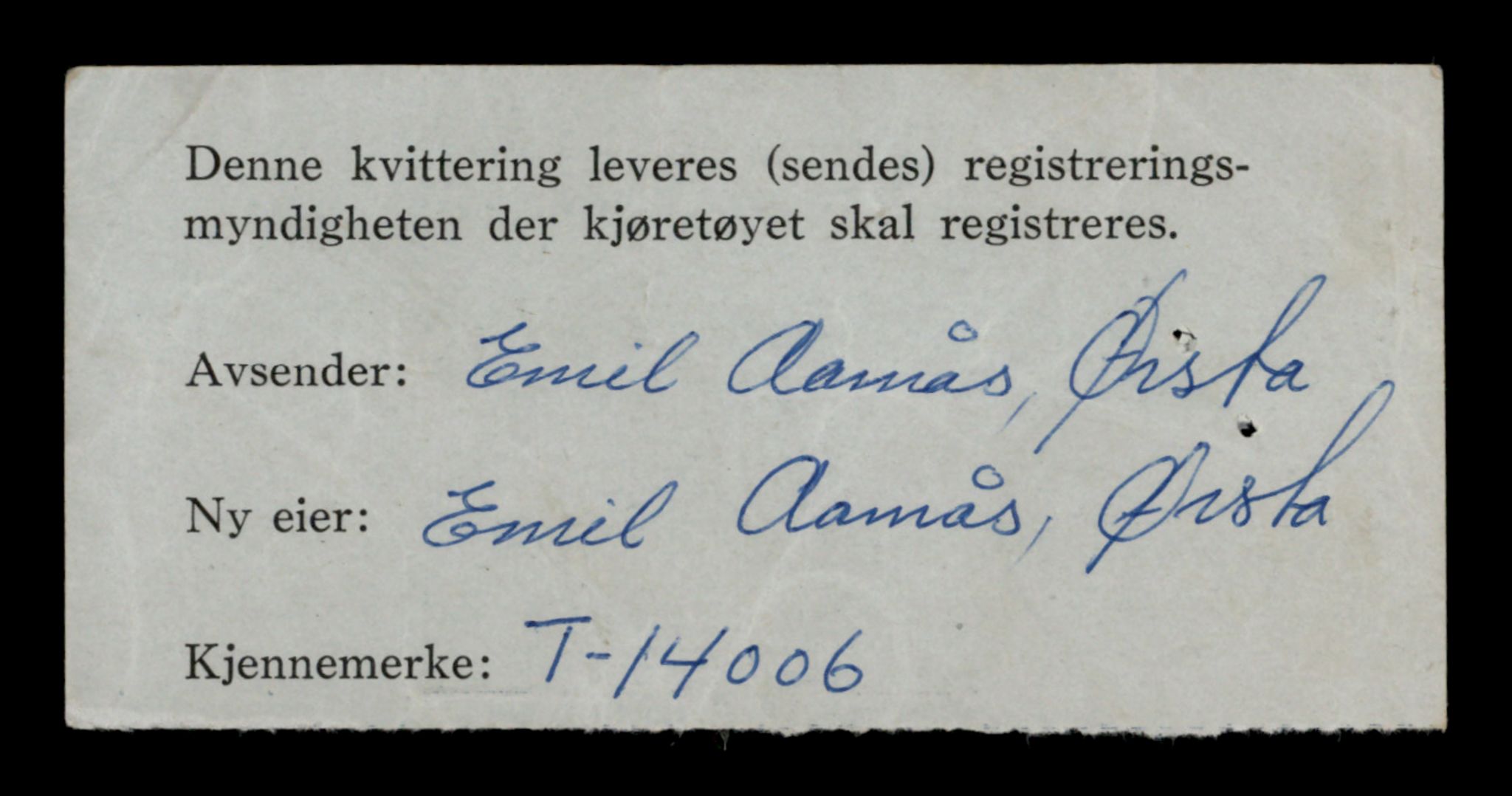 Møre og Romsdal vegkontor - Ålesund trafikkstasjon, AV/SAT-A-4099/F/Fe/L0042: Registreringskort for kjøretøy T 13906 - T 14079, 1927-1998, s. 1398