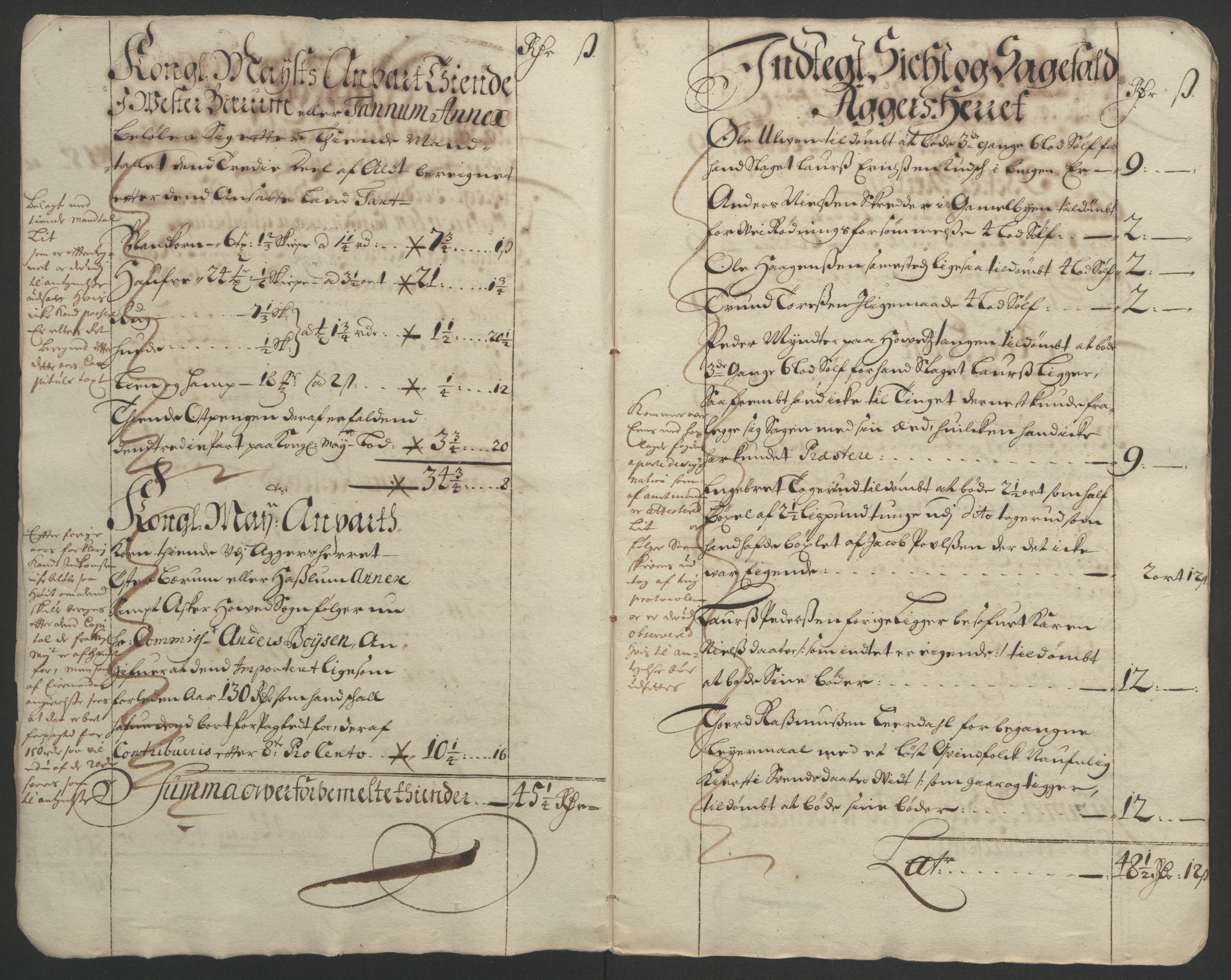 Rentekammeret inntil 1814, Reviderte regnskaper, Fogderegnskap, RA/EA-4092/R08/L0426: Fogderegnskap Aker, 1692-1693, s. 266