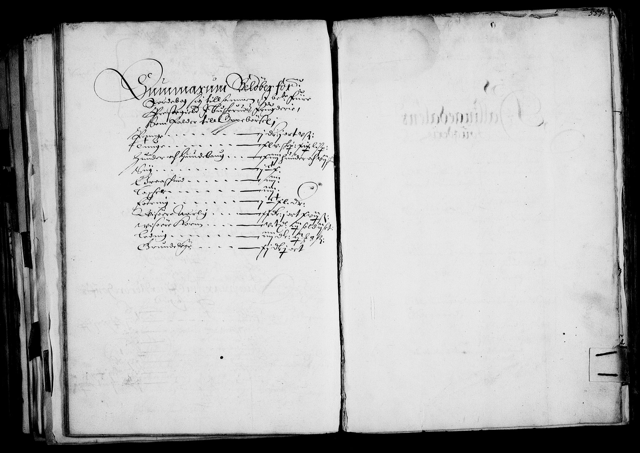 Rentekammeret inntil 1814, Realistisk ordnet avdeling, AV/RA-EA-4070/N/Na/L0001: [XI f]: Akershus stifts jordebok, 1652, s. 556b-557a