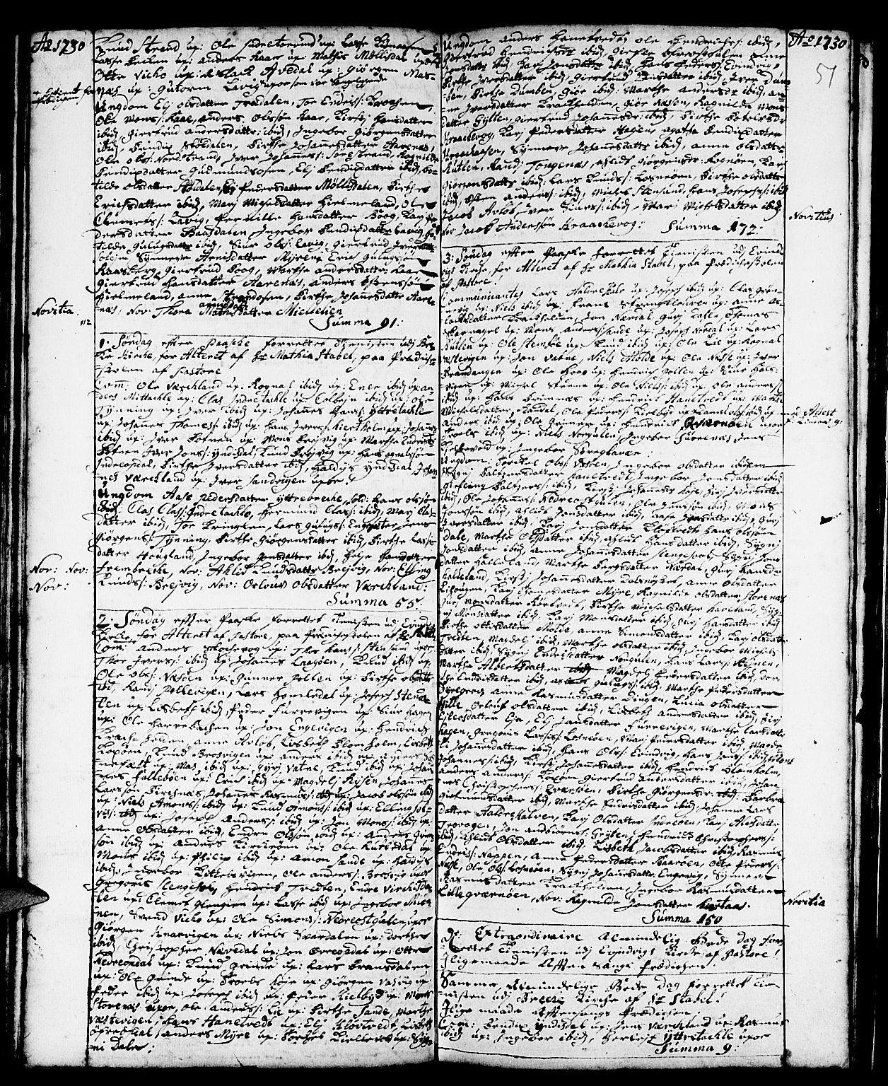 Gulen sokneprestembete, AV/SAB-A-80201/H/Haa/Haaa/L0001: Ministerialbok nr. A 1, 1680-1735, s. 51