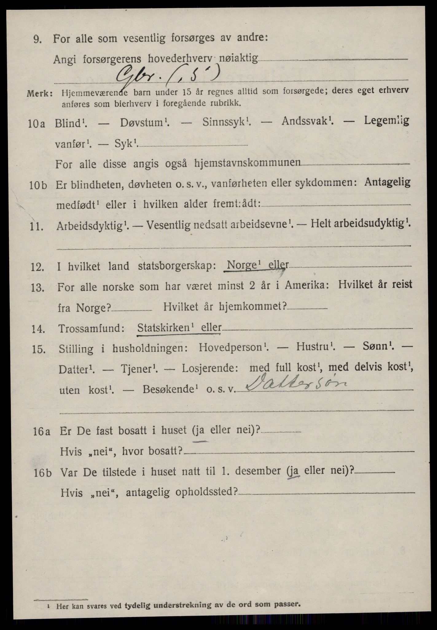 SAT, Folketelling 1920 for 1566 Surnadal herred, 1920, s. 2416