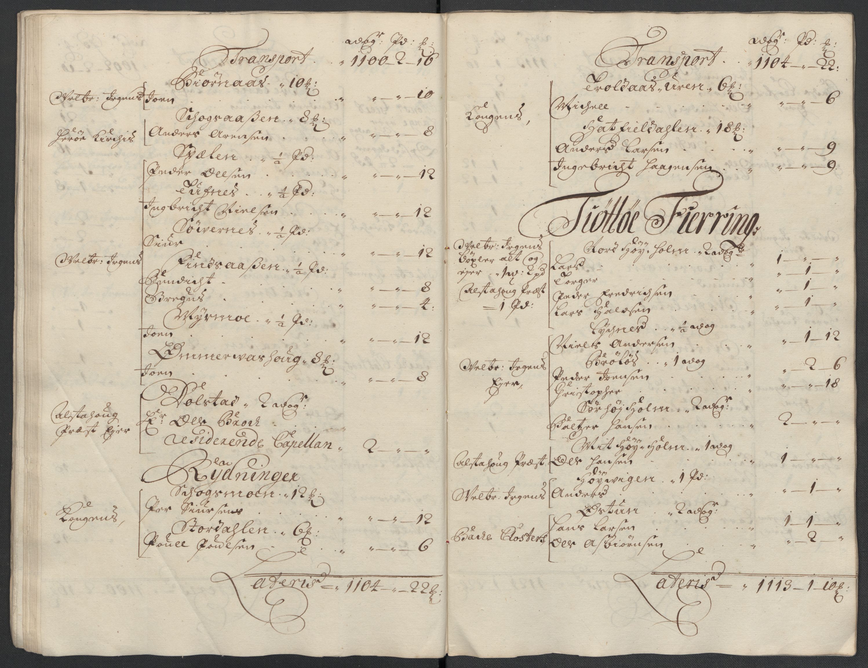 Rentekammeret inntil 1814, Reviderte regnskaper, Fogderegnskap, RA/EA-4092/R65/L4509: Fogderegnskap Helgeland, 1706-1707, s. 65