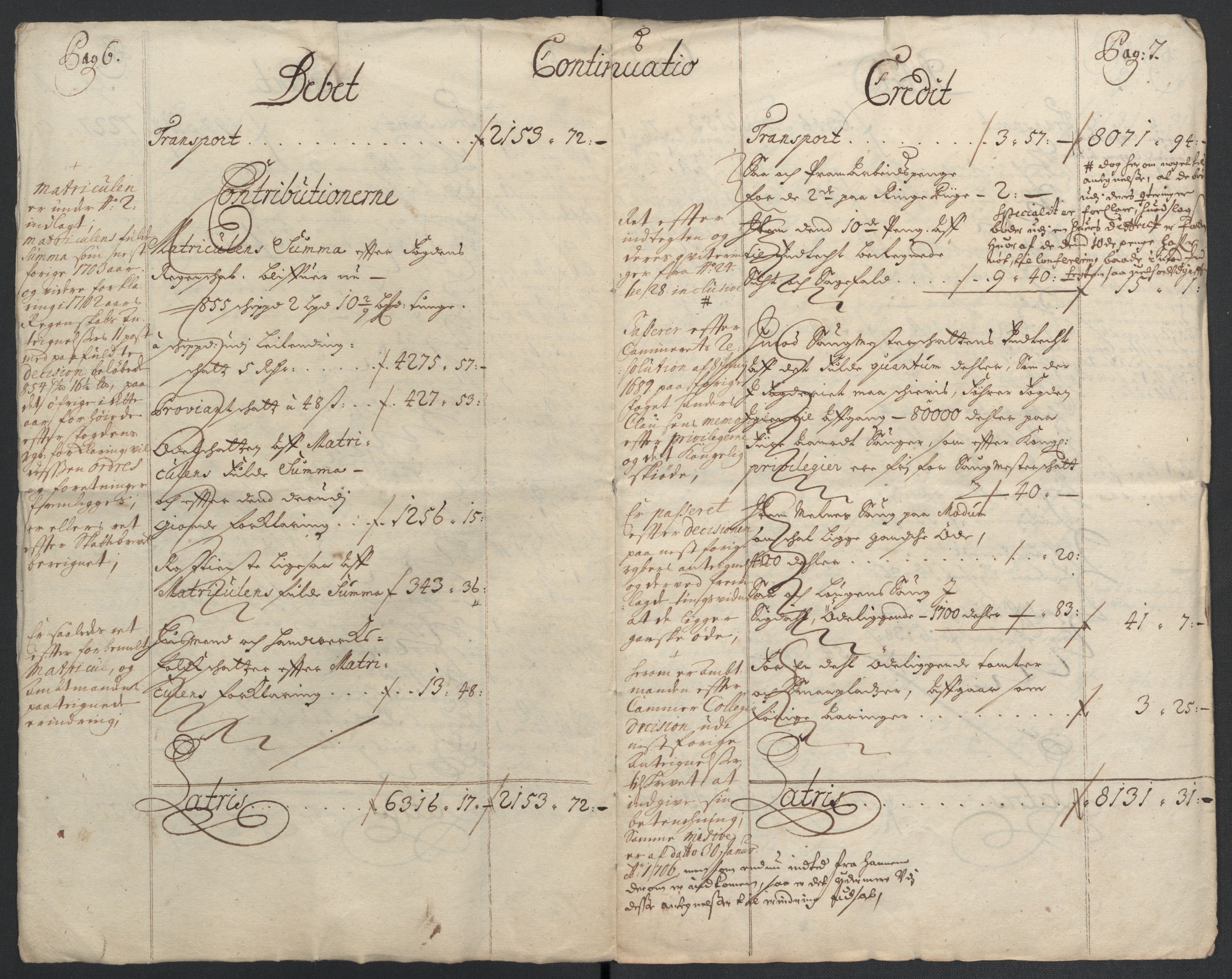 Rentekammeret inntil 1814, Reviderte regnskaper, Fogderegnskap, RA/EA-4092/R22/L1463: Fogderegnskap Ringerike, Hallingdal og Buskerud, 1704, s. 7