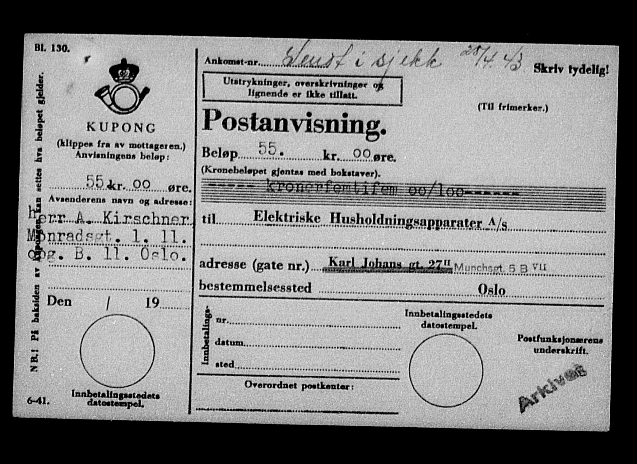 Justisdepartementet, Tilbakeføringskontoret for inndratte formuer, AV/RA-S-1564/H/Hc/Hcc/L0951: --, 1945-1947, s. 356