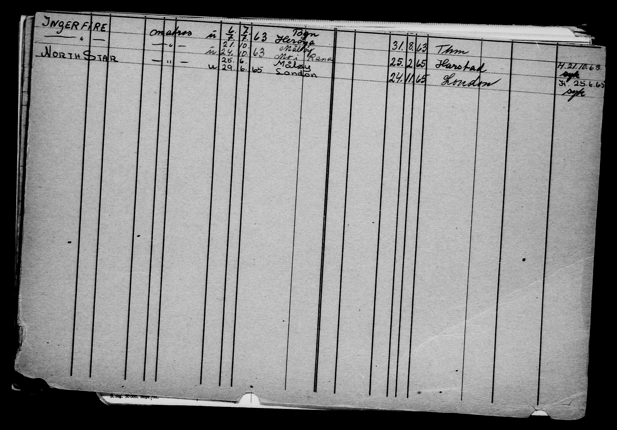 Direktoratet for sjømenn, AV/RA-S-3545/G/Gb/L0049: Hovedkort, 1903, s. 164