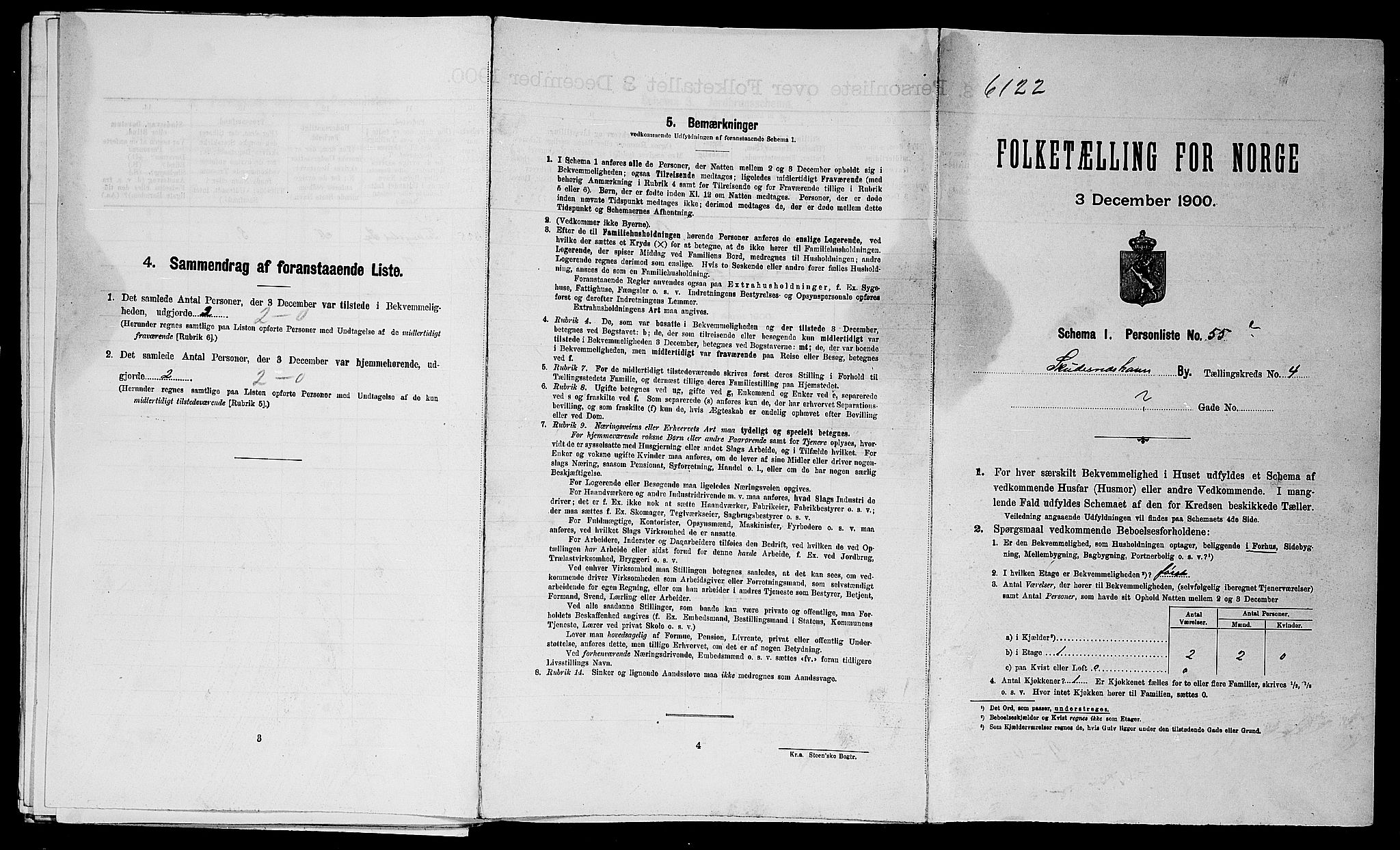 SAST, Folketelling 1900 for 1104 Skudeneshavn ladested, 1900, s. 923