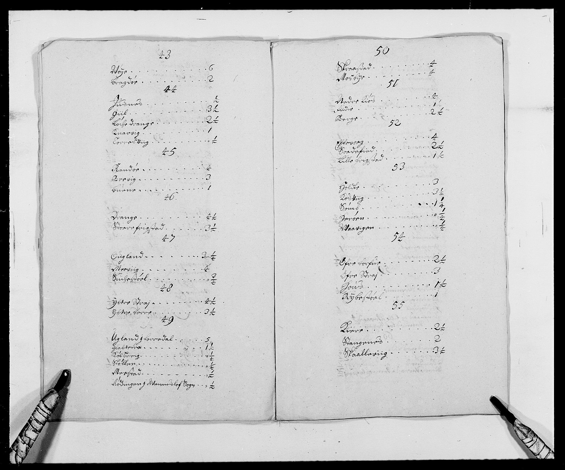 Rentekammeret inntil 1814, Reviderte regnskaper, Fogderegnskap, AV/RA-EA-4092/R42/L2543: Mandal fogderi, 1688-1691, s. 59