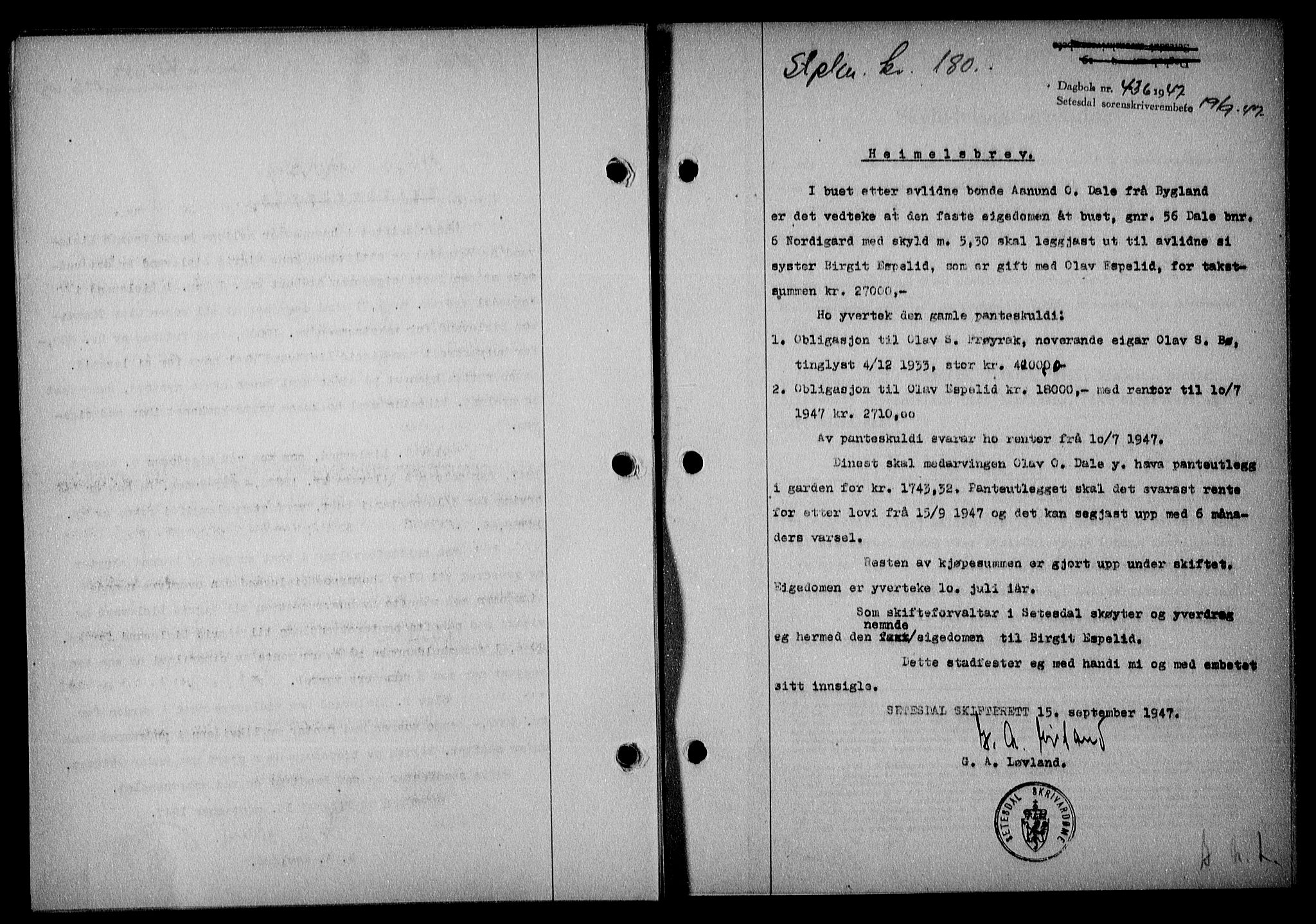 Bilde av skannet dokument: tl20080520380905