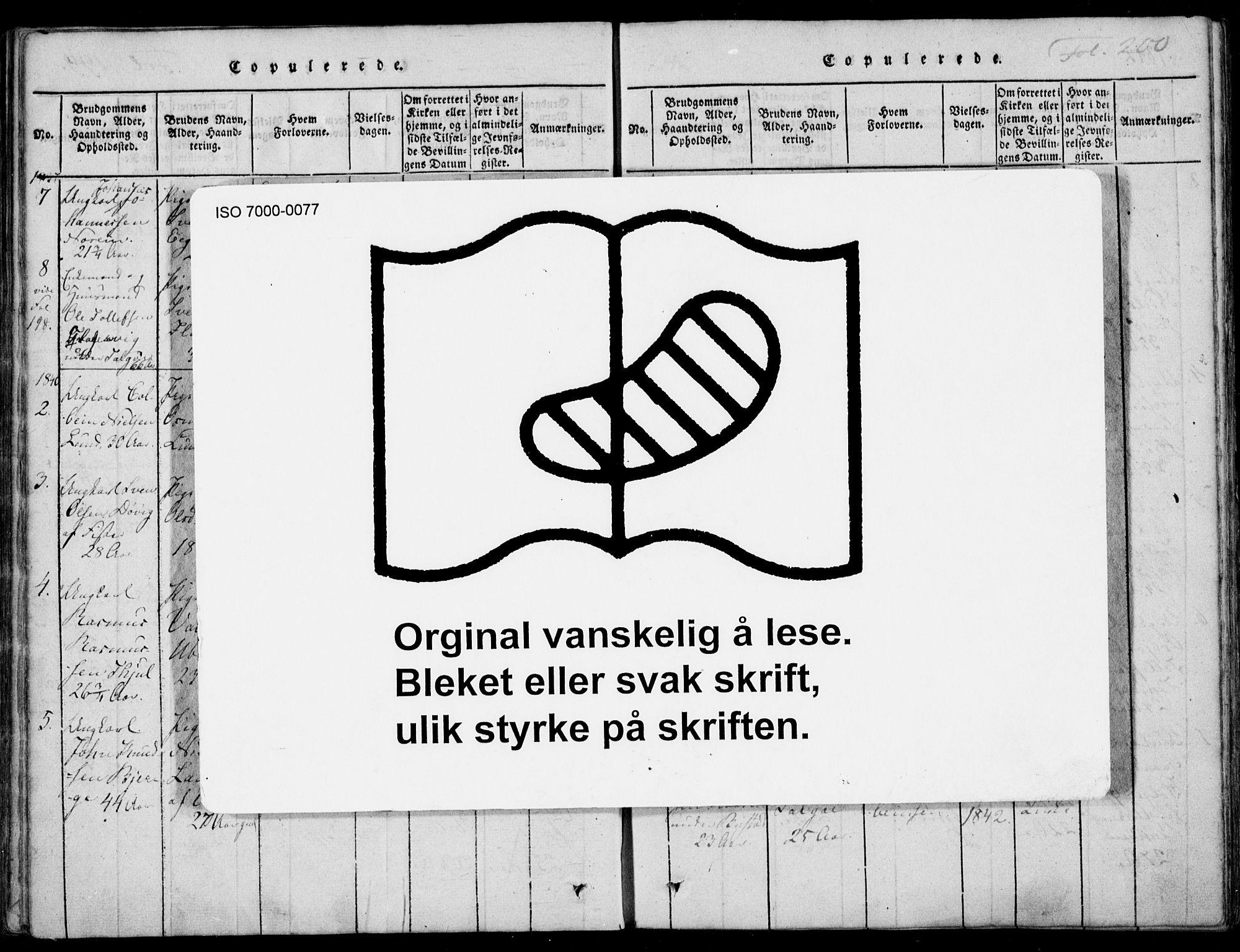 Nedstrand sokneprestkontor, AV/SAST-A-101841/01/IV: Ministerialbok nr. A 7, 1816-1870, s. 200