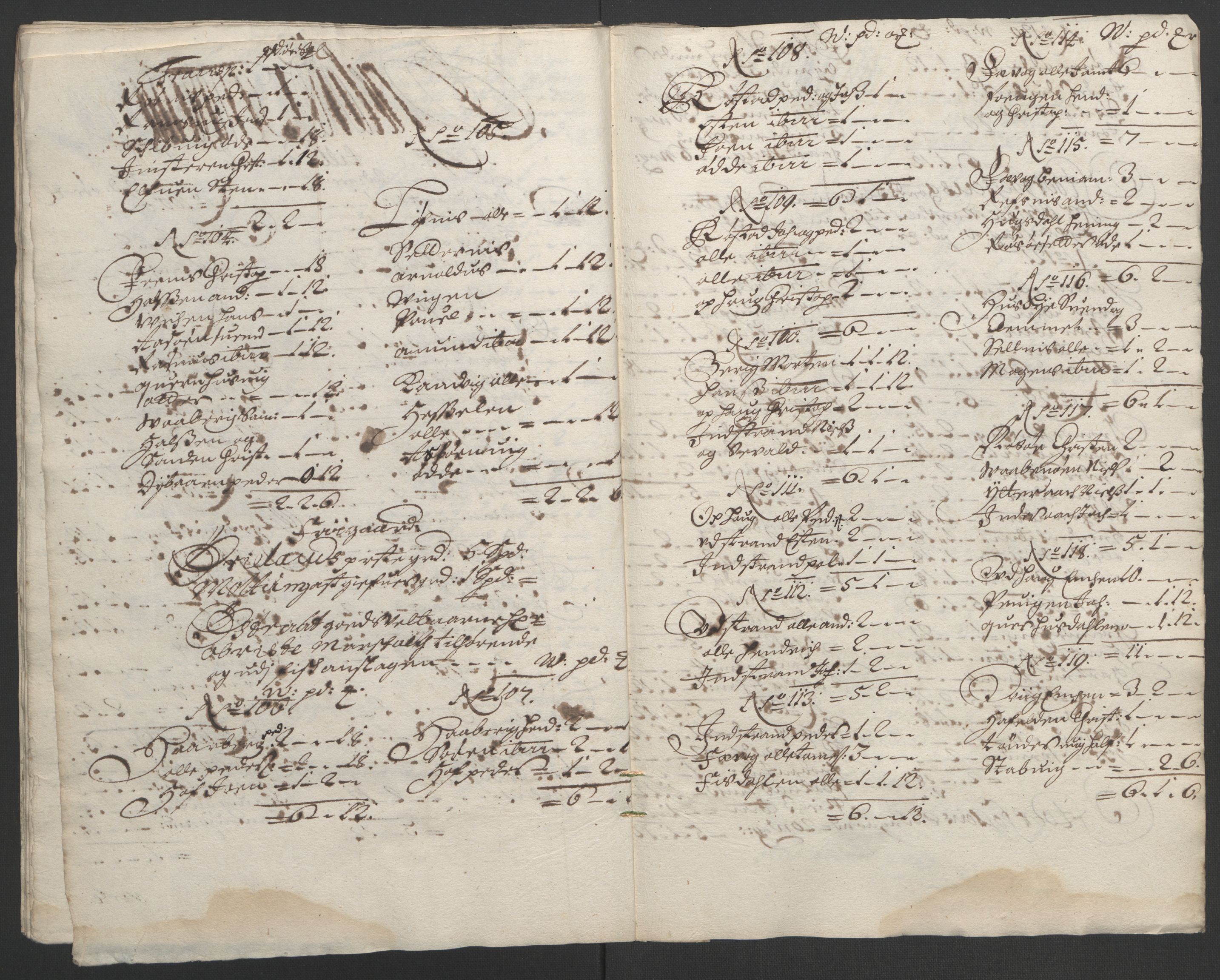 Rentekammeret inntil 1814, Reviderte regnskaper, Fogderegnskap, RA/EA-4092/R57/L3849: Fogderegnskap Fosen, 1692-1693, s. 487