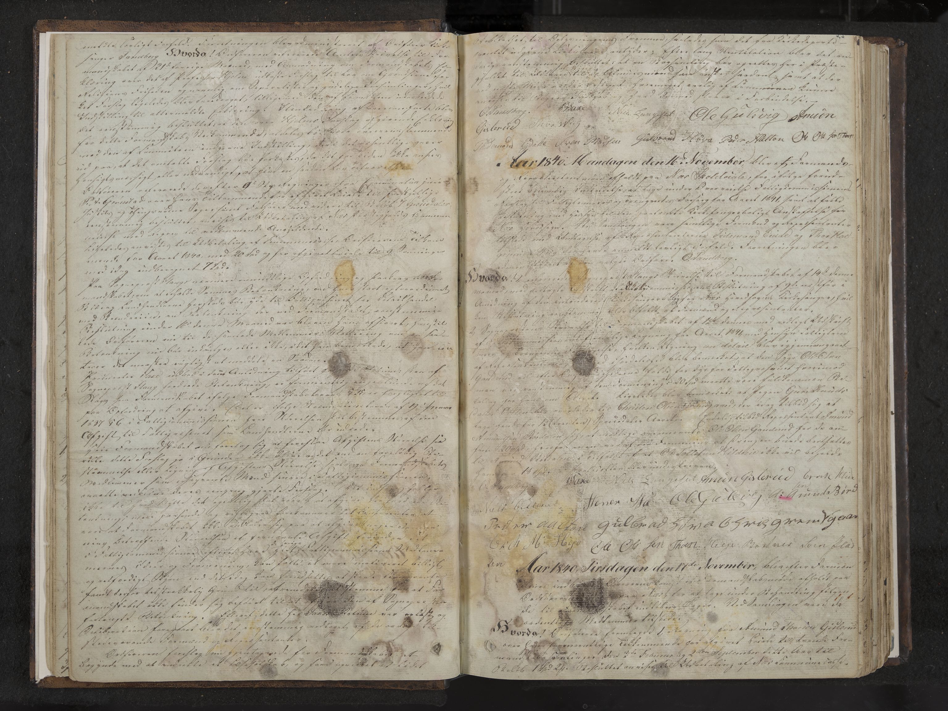 Nes formannskap og sentraladministrasjon, IKAK/0616021-1/A/Aa/L0001: Møtebok med register, 1838-1875, s. 25