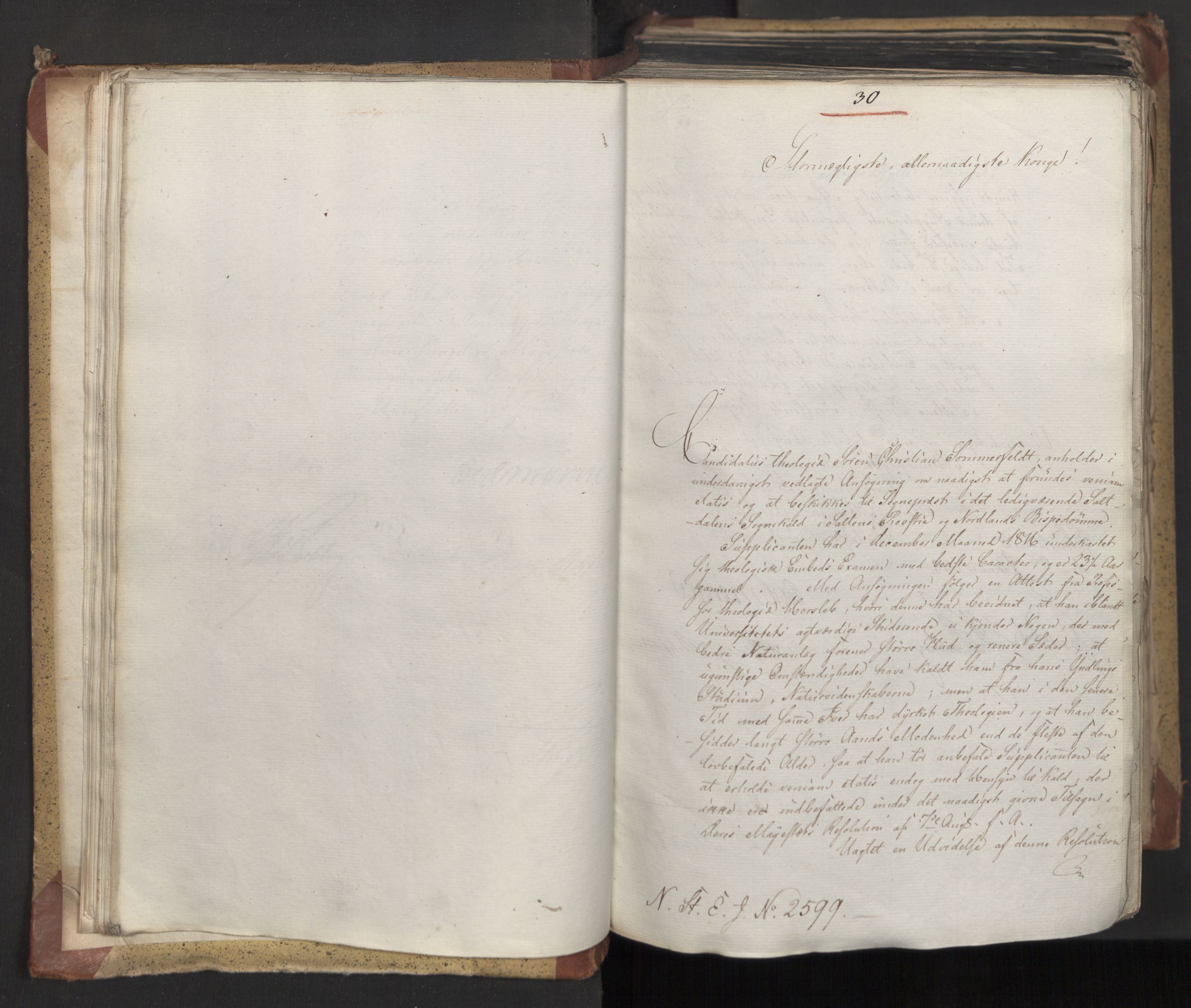 Statsrådsavdelingen i Stockholm, AV/RA-S-1003/D/Da/L0012: Regjeringsinnstillinger nr. 2587-2760, 1818, s. 34