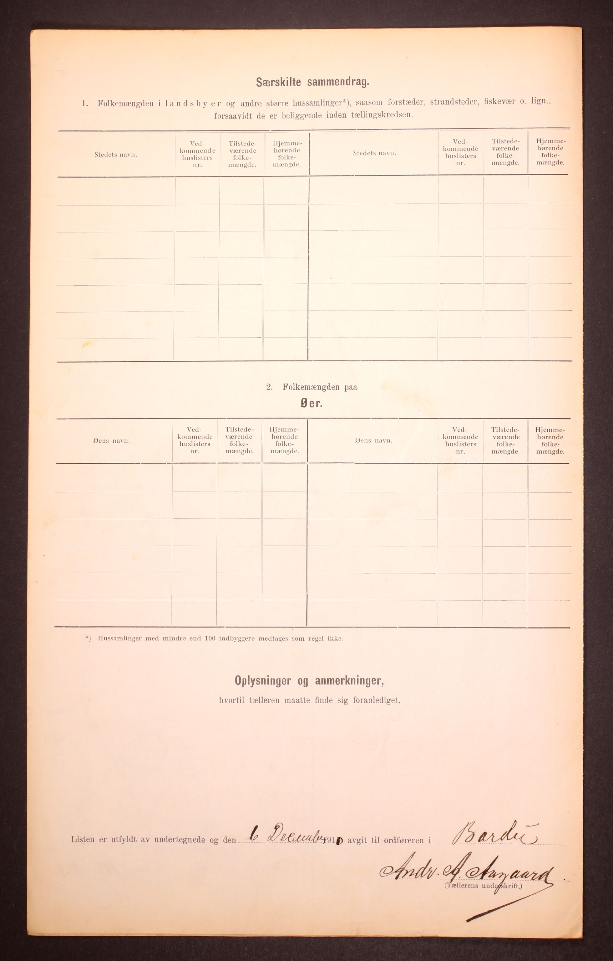 RA, Folketelling 1910 for 1922 Bardu herred, 1910, s. 24