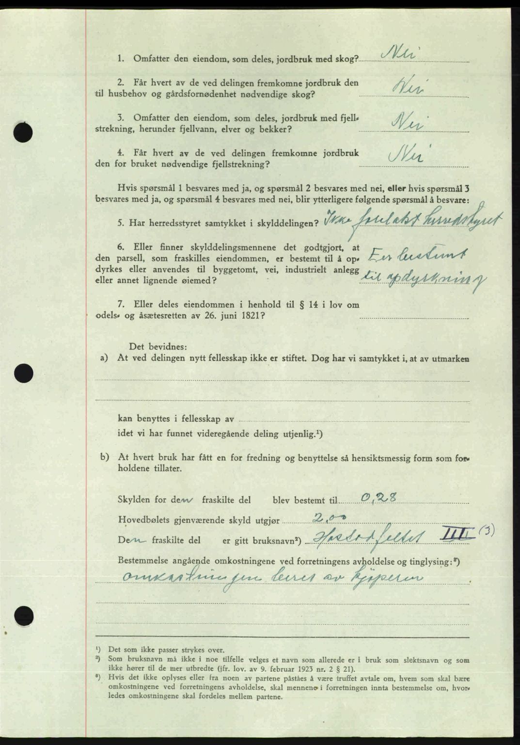 Romsdal sorenskriveri, AV/SAT-A-4149/1/2/2C: Pantebok nr. A30, 1949-1949, Dagboknr: 2301/1949