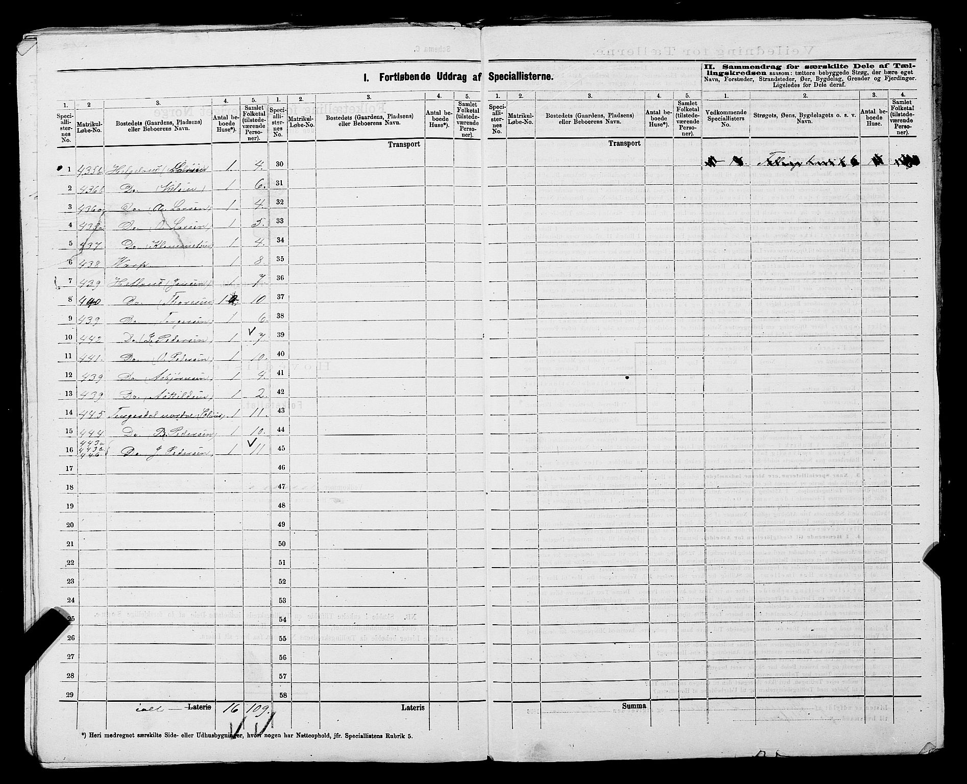 SAST, Folketelling 1875 for 1115P Helleland prestegjeld, 1875, s. 43