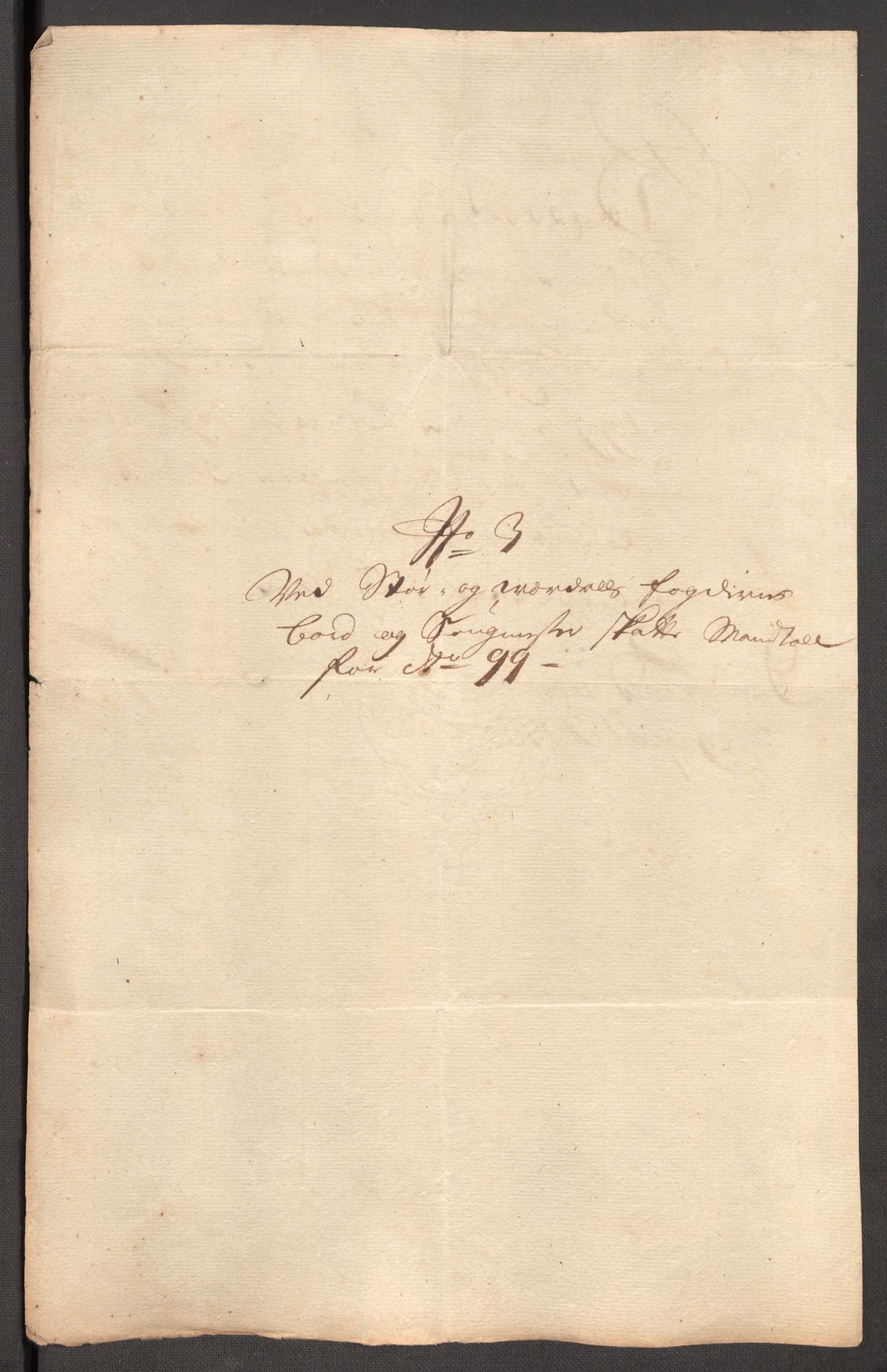 Rentekammeret inntil 1814, Reviderte regnskaper, Fogderegnskap, AV/RA-EA-4092/R62/L4191: Fogderegnskap Stjørdal og Verdal, 1699, s. 164