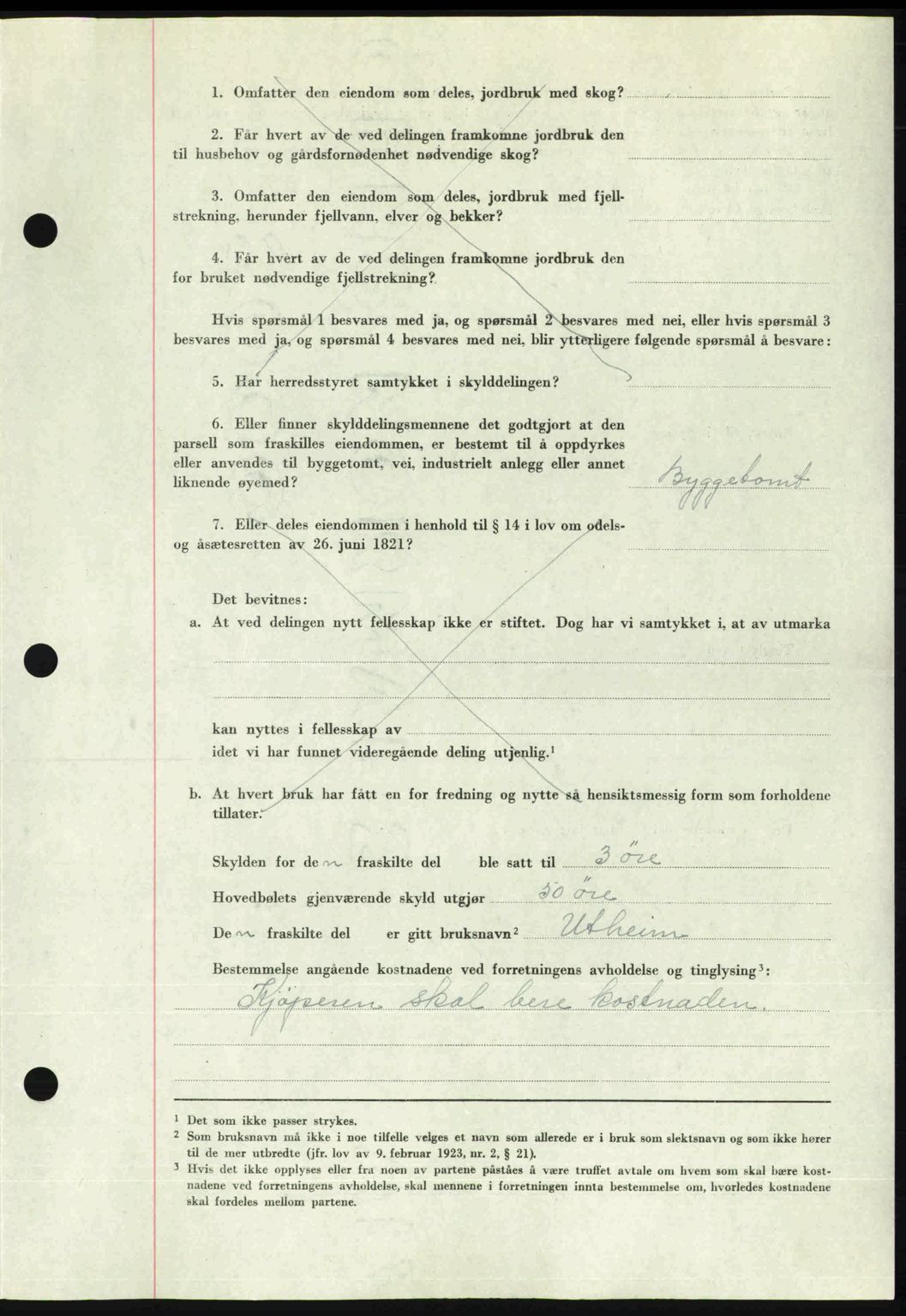 Romsdal sorenskriveri, AV/SAT-A-4149/1/2/2C: Pantebok nr. A27, 1948-1948, Dagboknr: 2169/1948