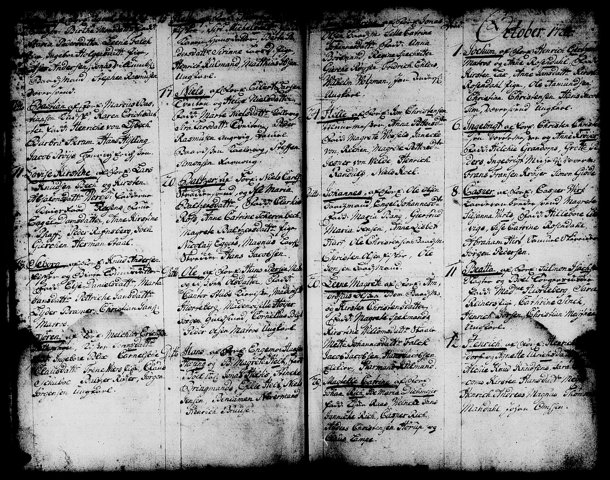 Domkirken sokneprestembete, AV/SAB-A-74801/H/Haa/L0001: Ministerialbok nr. A 1, 1719-1732, s. 102-103