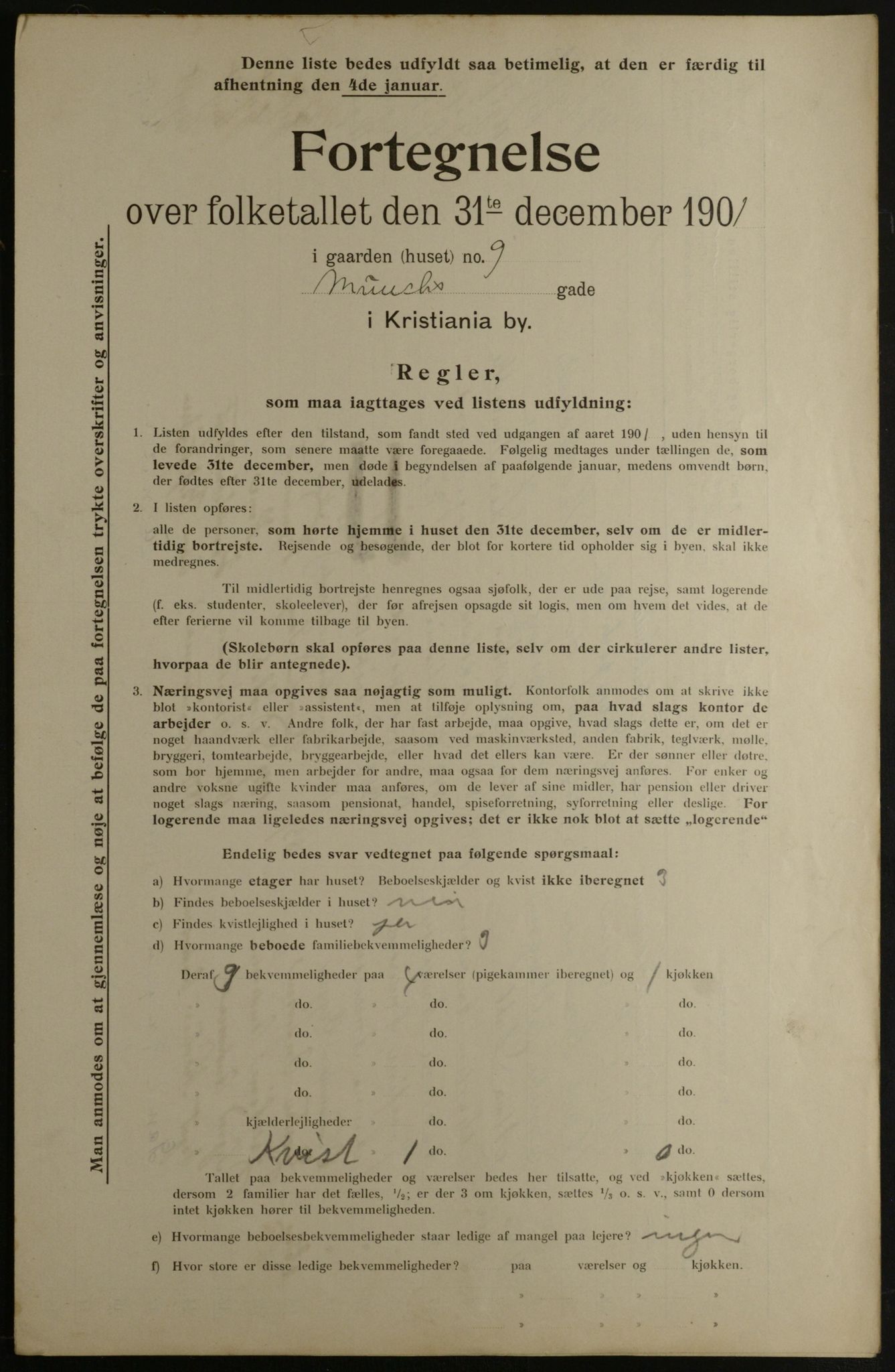 OBA, Kommunal folketelling 31.12.1901 for Kristiania kjøpstad, 1901, s. 10235