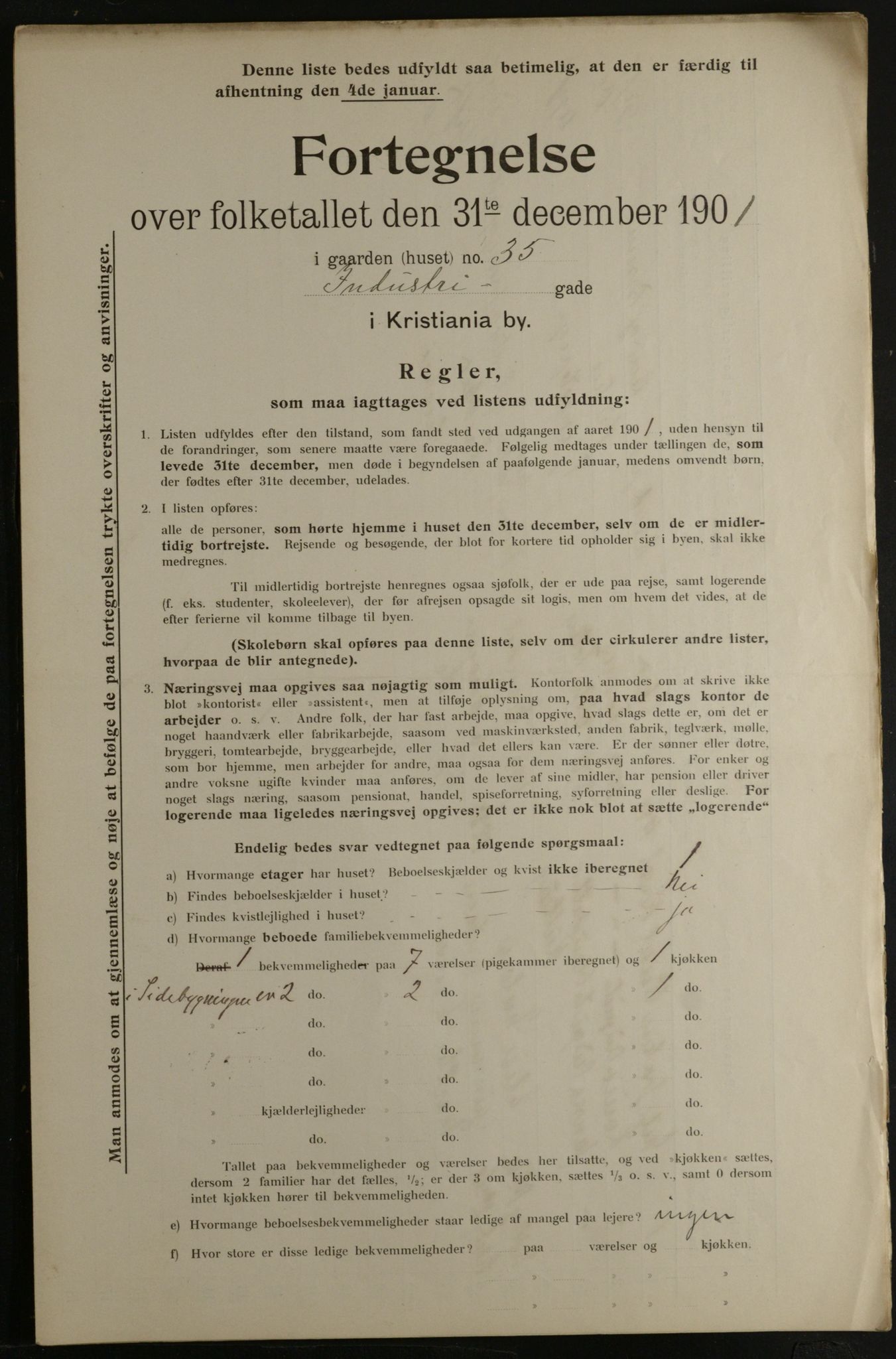 OBA, Kommunal folketelling 31.12.1901 for Kristiania kjøpstad, 1901, s. 6822