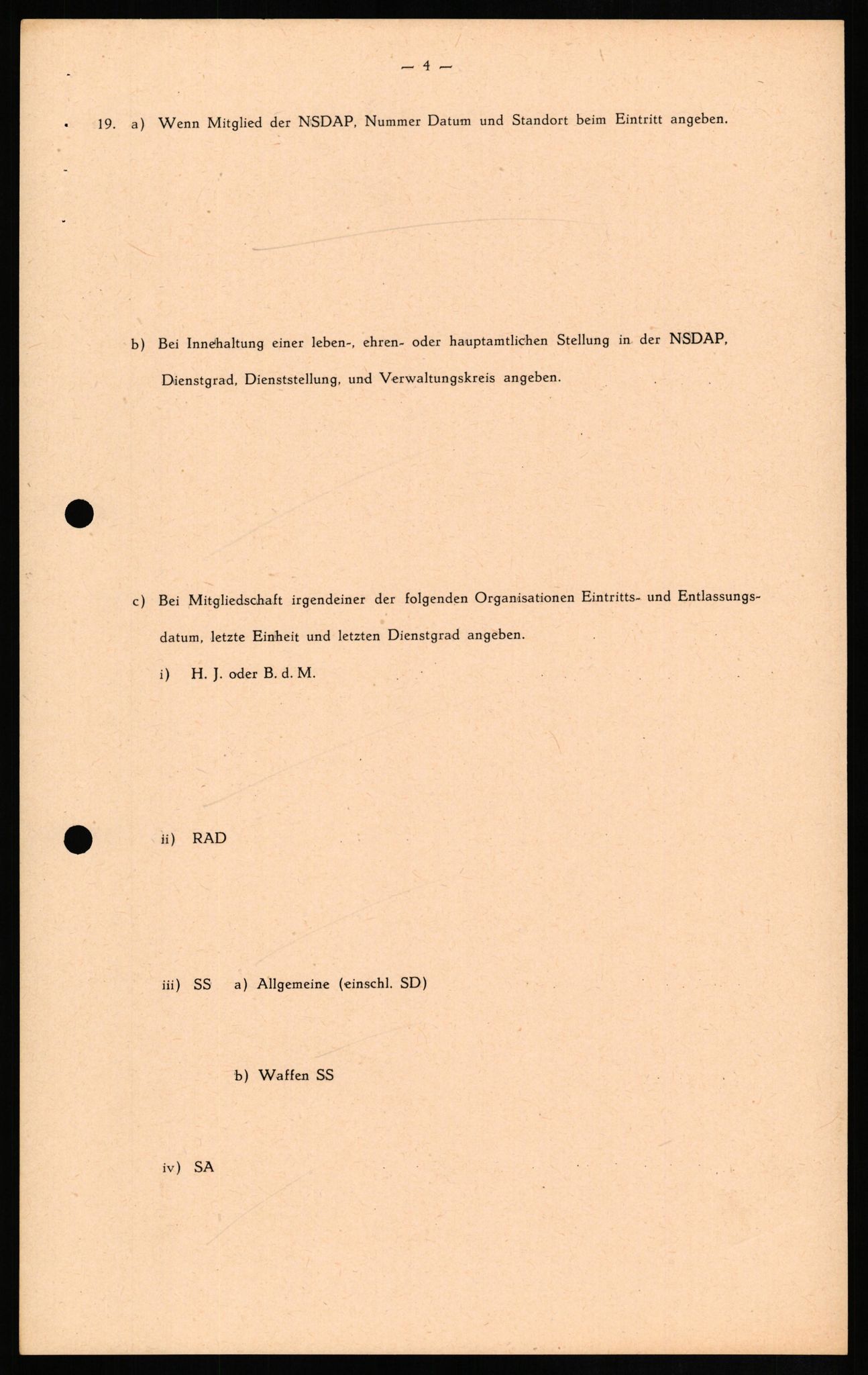 Forsvaret, Forsvarets overkommando II, AV/RA-RAFA-3915/D/Db/L0013: CI Questionaires. Tyske okkupasjonsstyrker i Norge. Tyskere., 1945-1946, s. 113