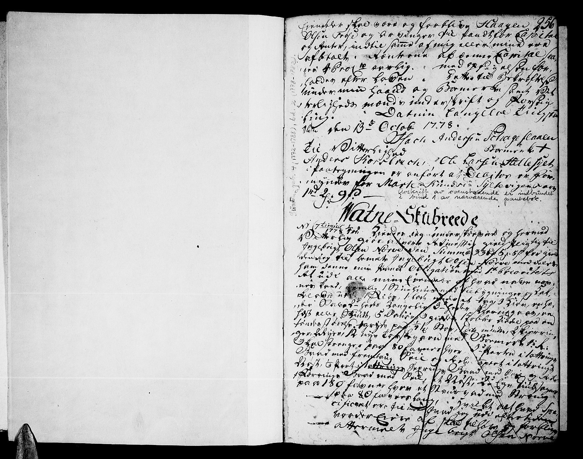 Sunnmøre sorenskriveri, SAT/A-0005/2/2C/L0006: Pantebok nr. 4B, 1778-1782, s. 256